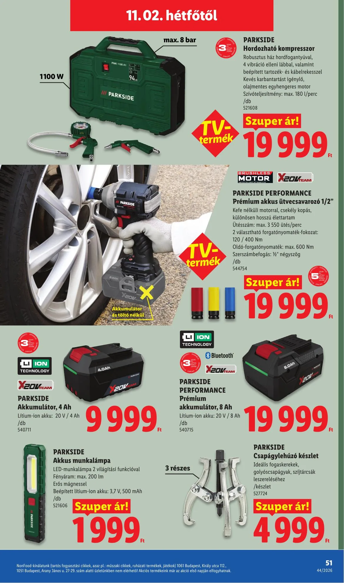 Lidl akciós újság 10.29–11.04 – 51. oldal