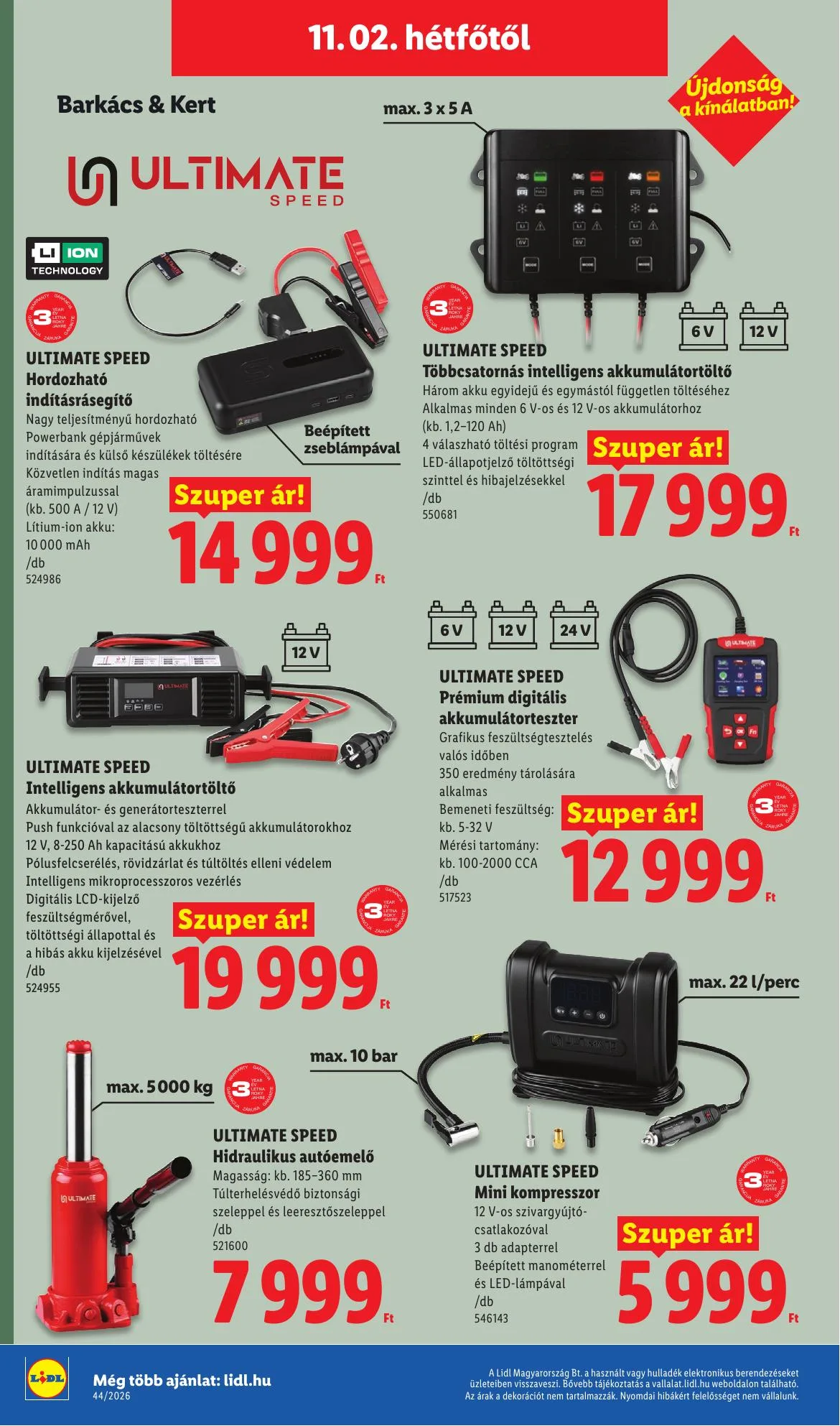 Lidl akciós újság 10.29–11.04 – 52. oldal