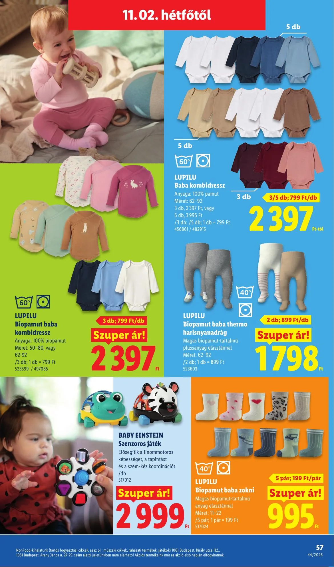 Lidl akciós újság 10.29–11.04 – 57. oldal