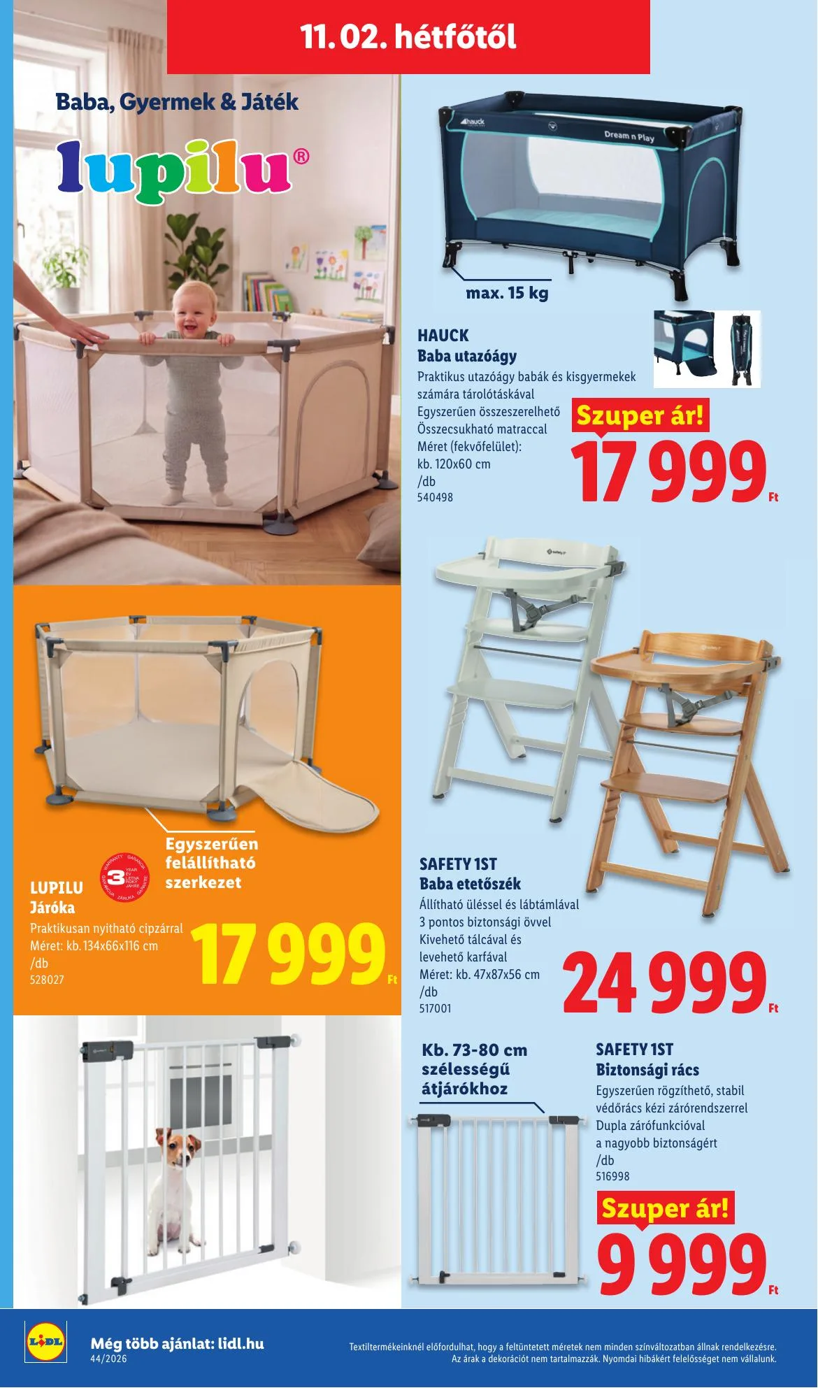 Lidl akciós újság 10.29–11.04 – 58. oldal