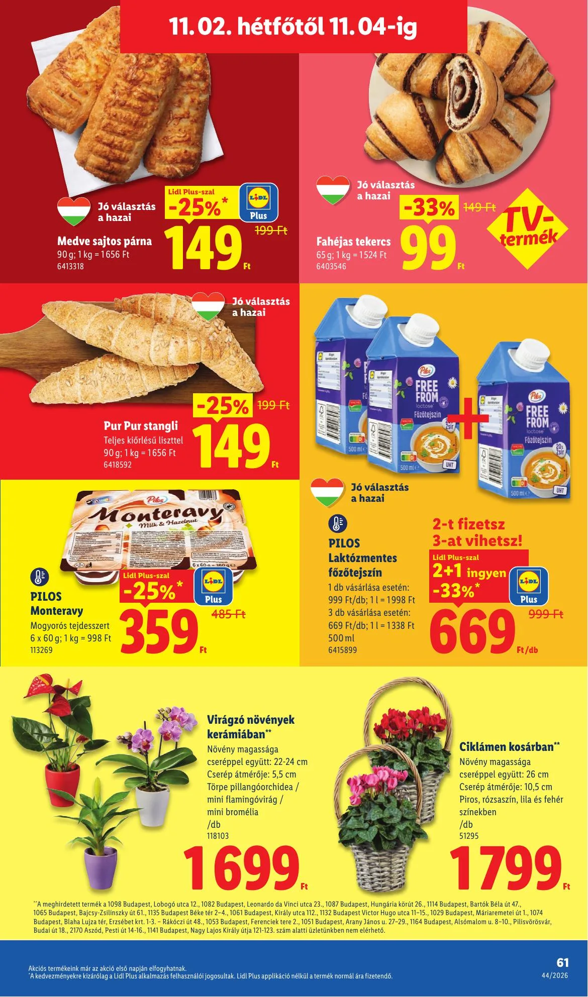 Lidl akciós újság 10.29–11.04 – 61. oldal
