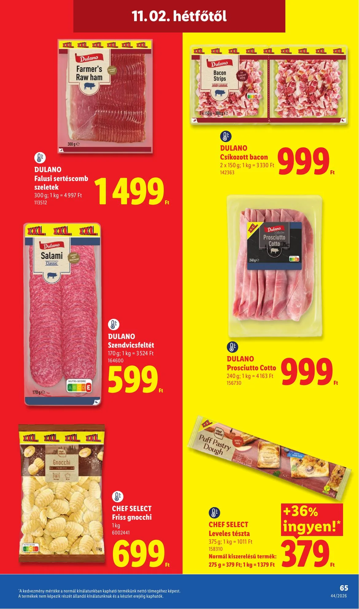Lidl akciós újság 10.29–11.04 – 65. oldal