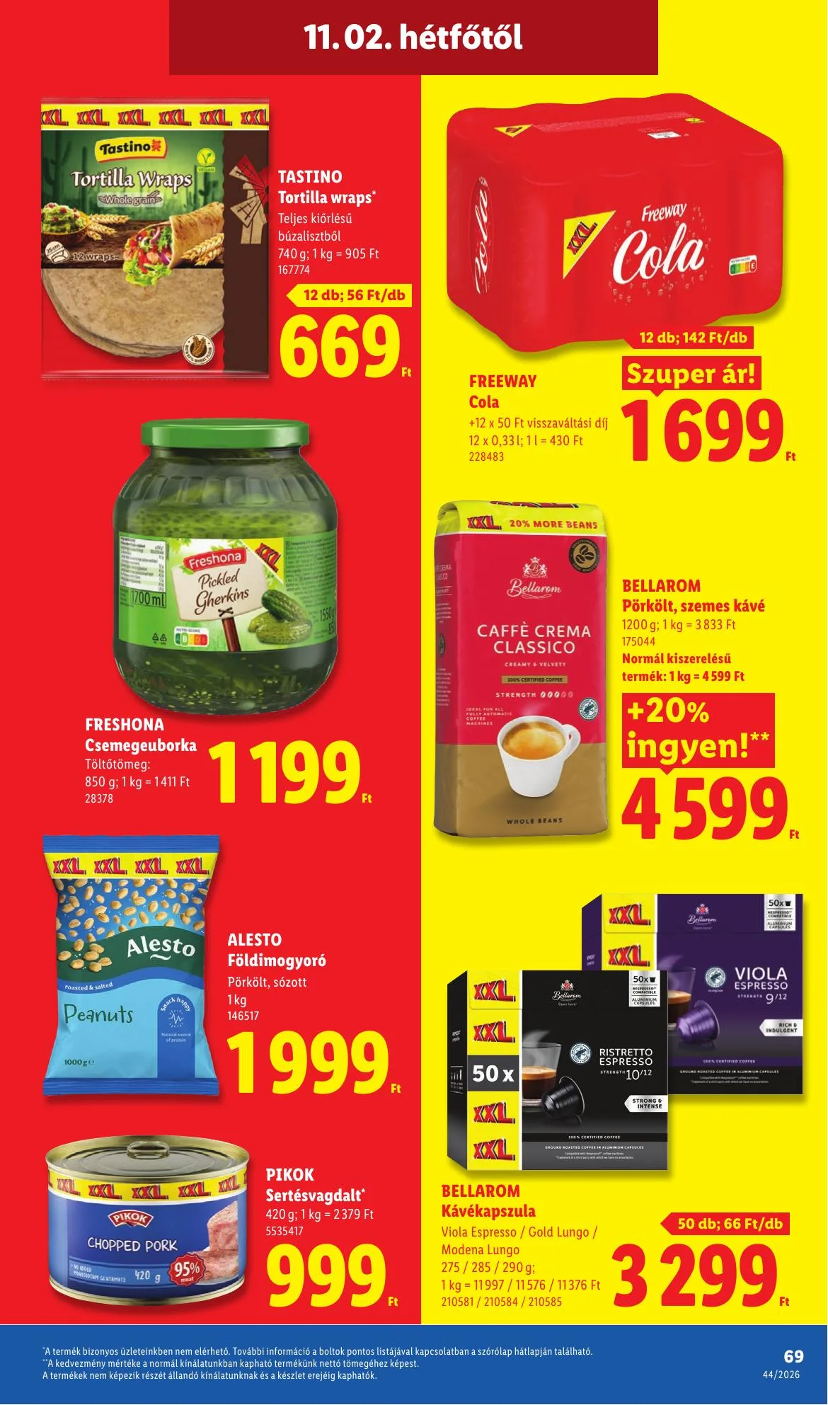 Lidl akciós újság 10.29–11.04 – 69. oldal