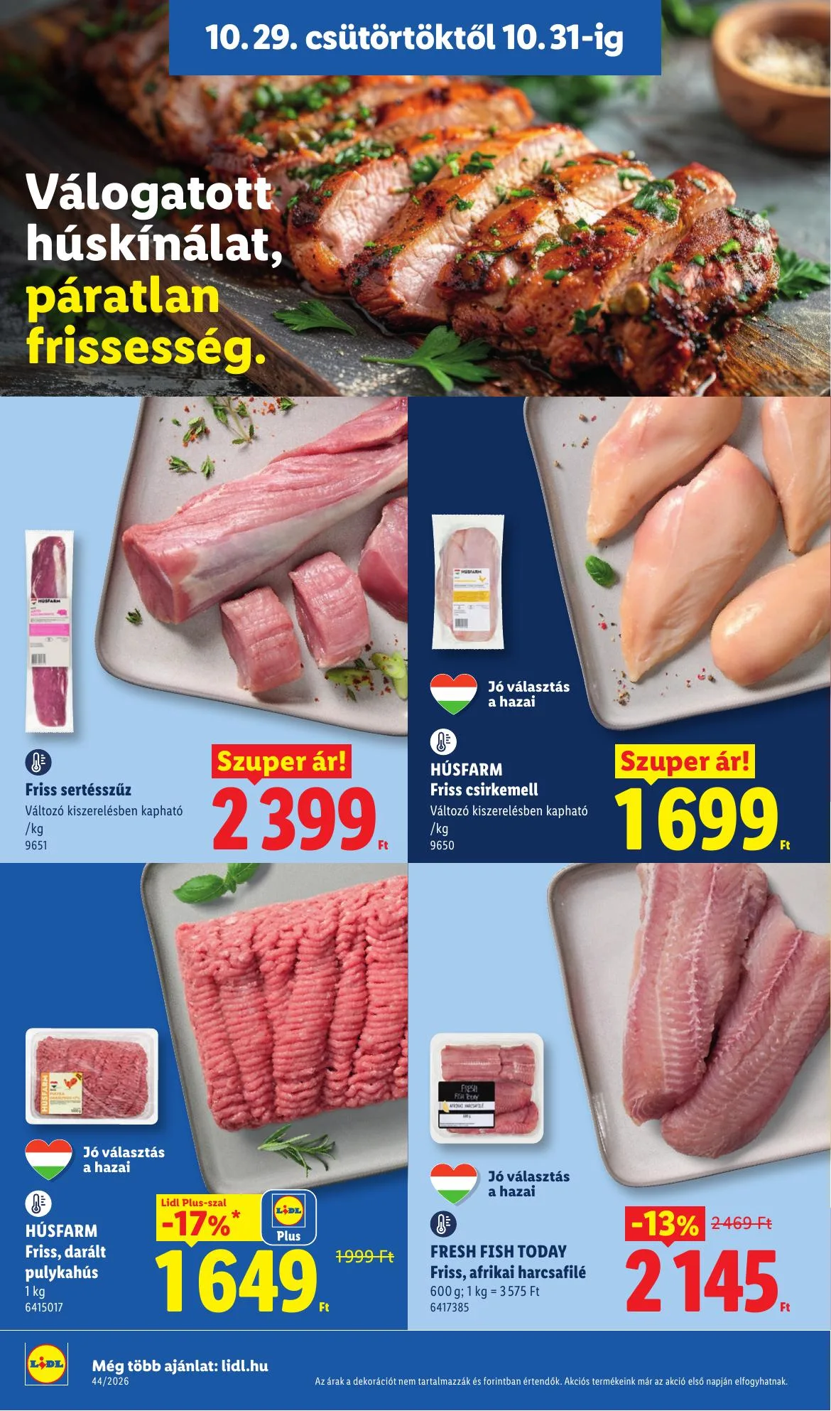Lidl akciós újság 10.29–11.04 – 8. oldal