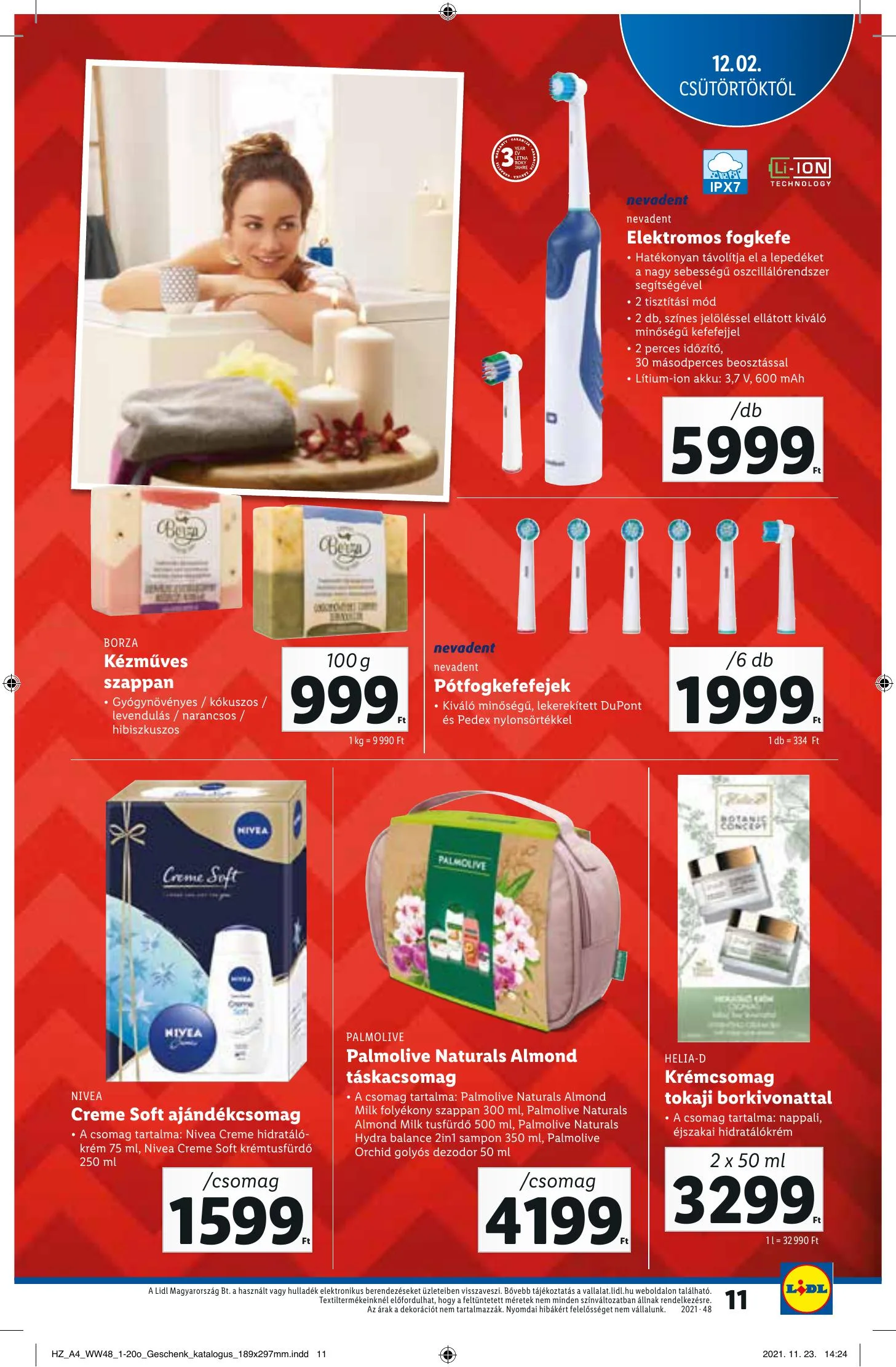 Lidl akciós újság Ajandekkatalogus 12.02–12.02 – 11. oldal
