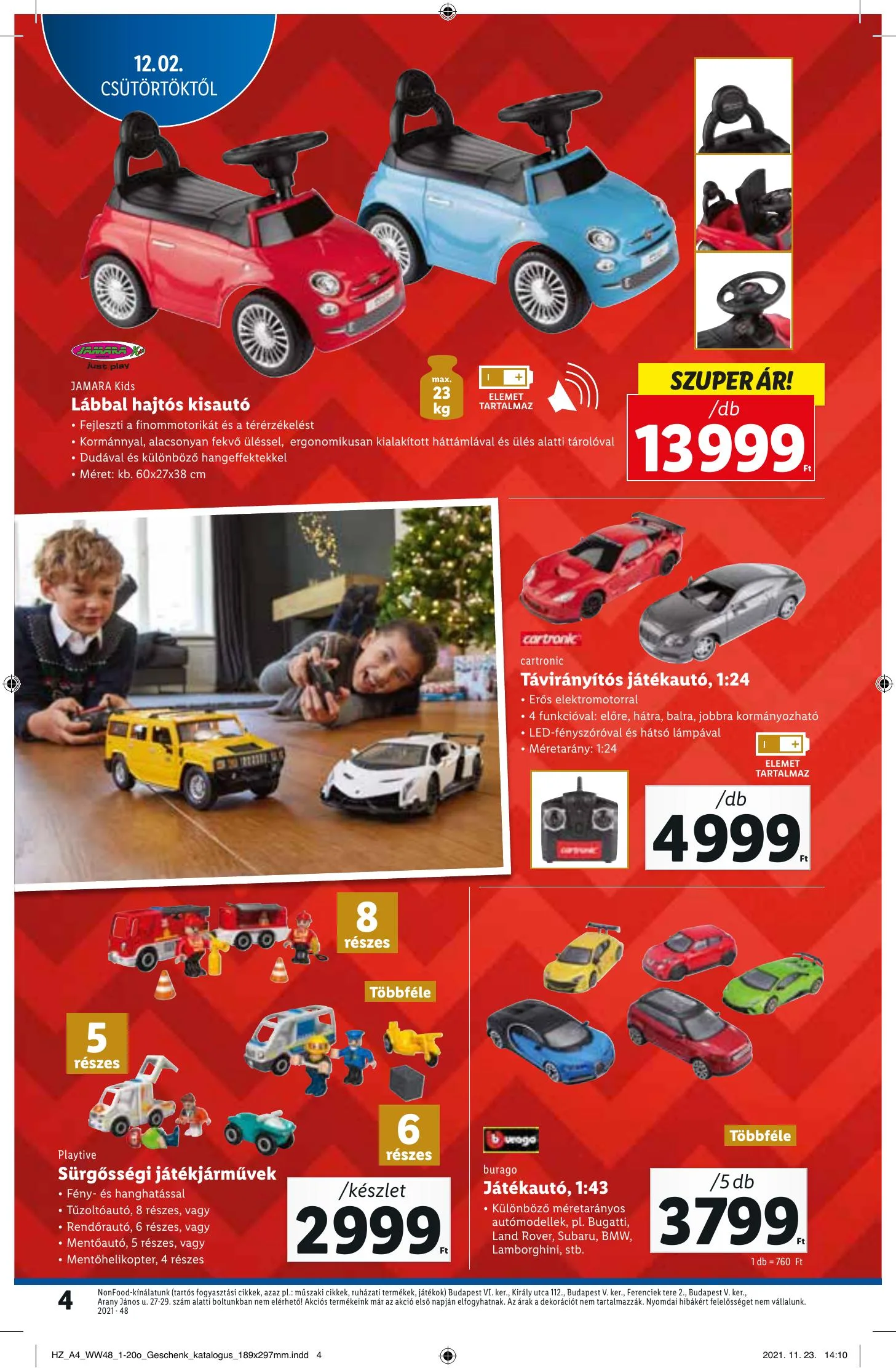 Lidl akciós újság Ajandekkatalogus 12.02–12.02 – 4. oldal