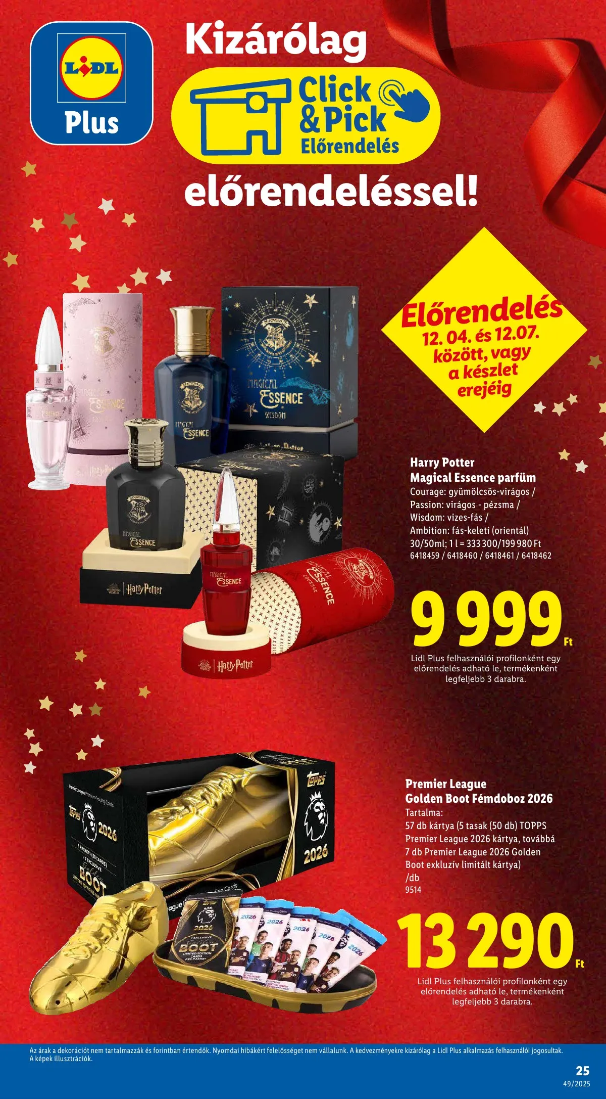Lidl akciós újság Ajandekkatalogus 12.04–12.04 – 25. oldal