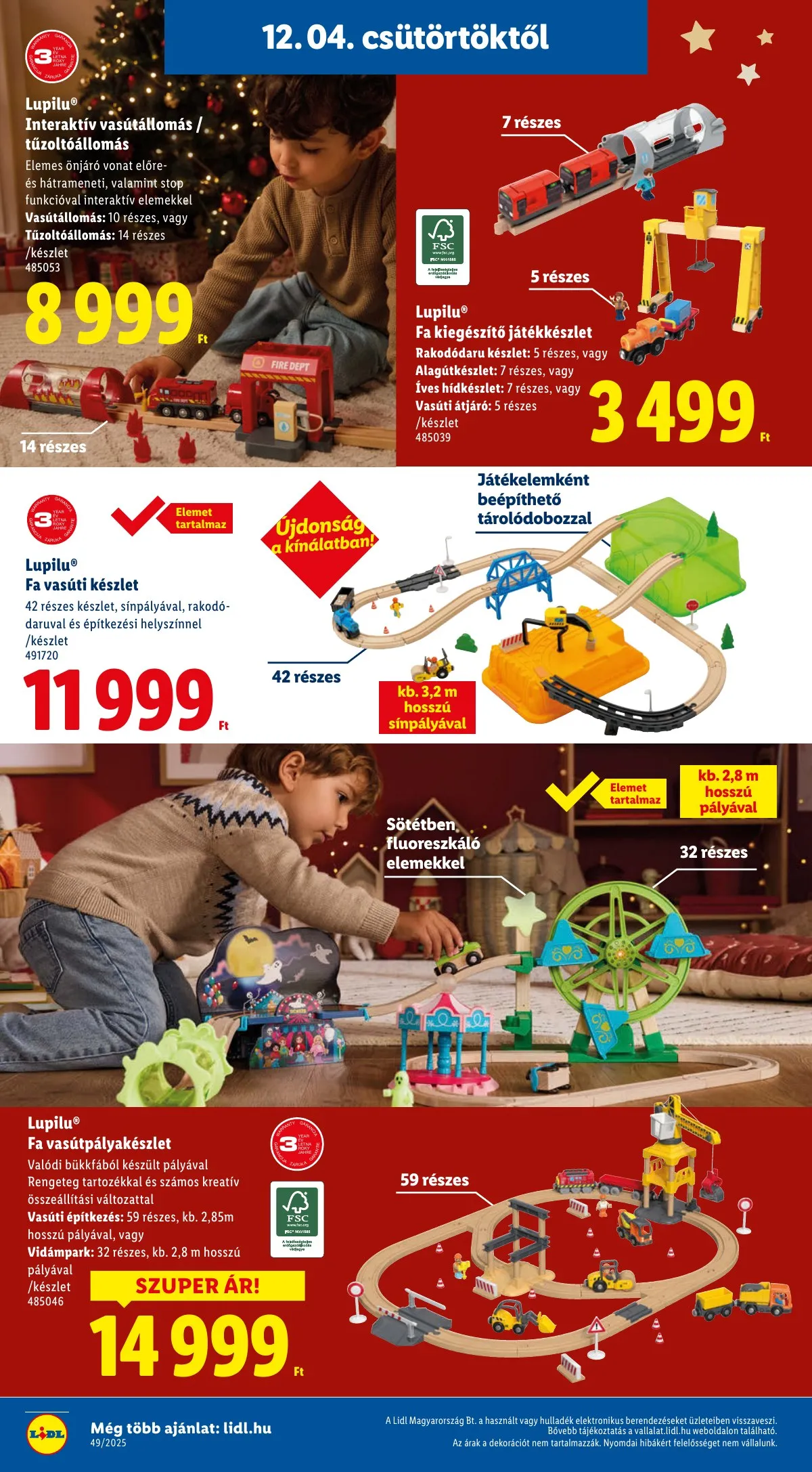 Lidl akciós újság Ajandekkatalogus 12.04–12.04 – 4. oldal