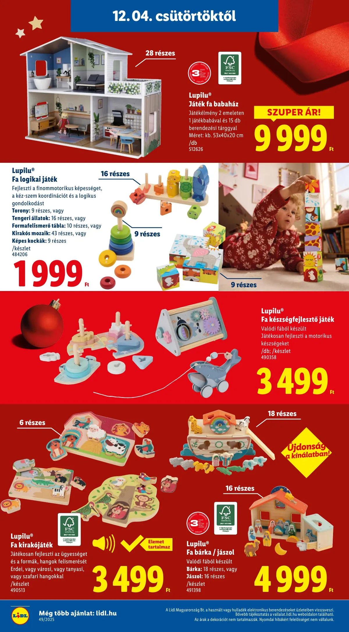 Lidl akciós újság Ajandekkatalogus 12.04–12.04 – 6. oldal