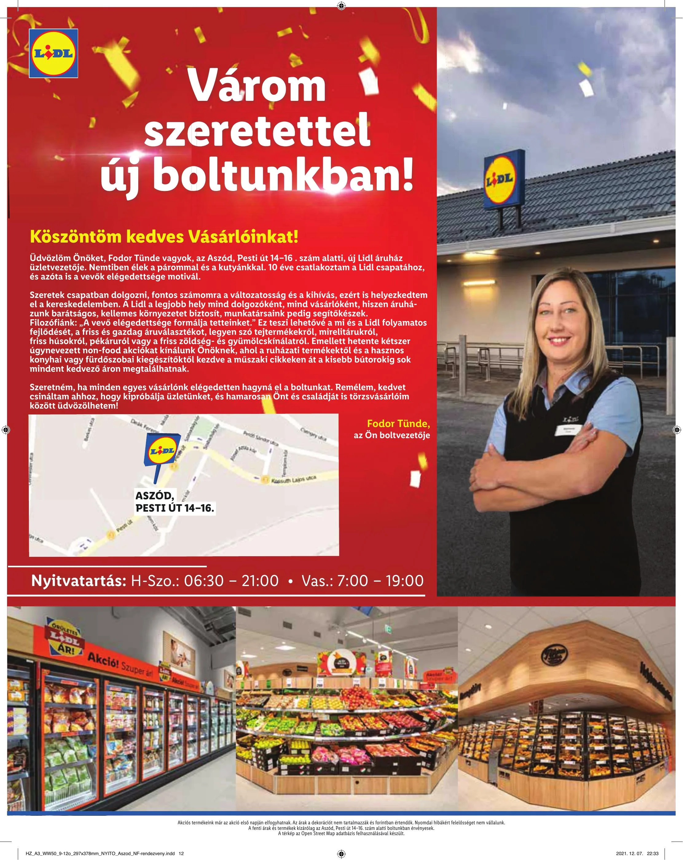 Lidl akciós újság Aszod 12.16–12.19 – 12. oldal
