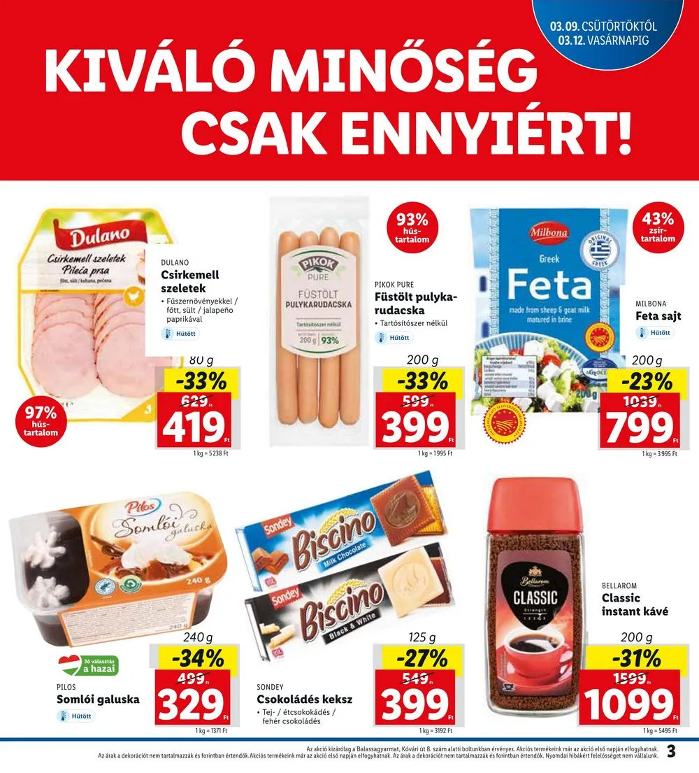 Lidl akciós újság Balassagyarmat 03.09–03.12 – 3. oldal