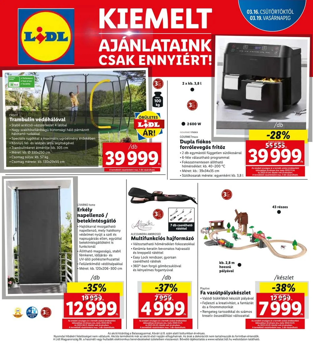 Lidl akciós újság Balassagyarmat 03.16–03.19 – 4. oldal