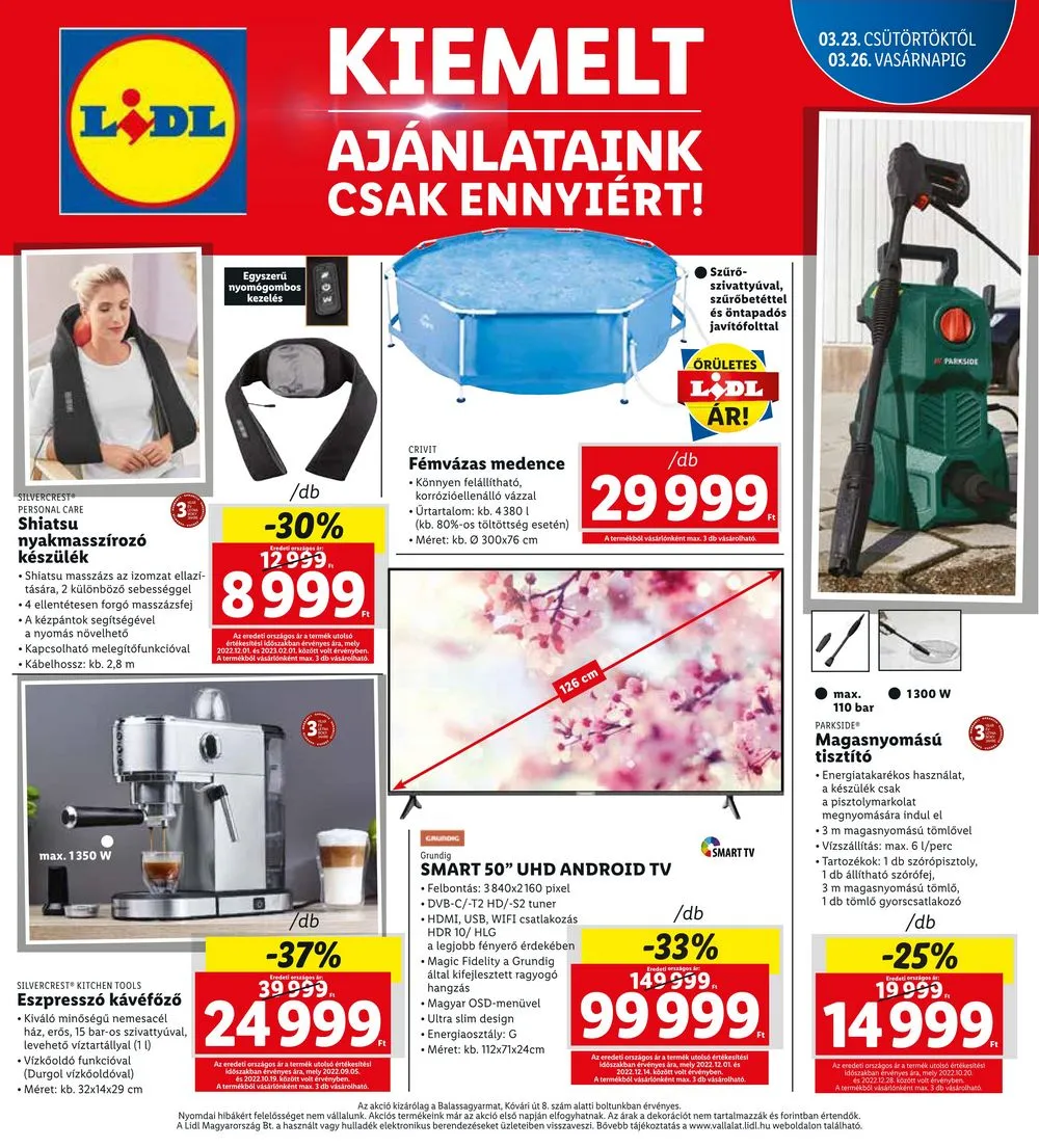 Lidl akciós újság Balassagyarmat 03.23–03.26 – 4. oldal