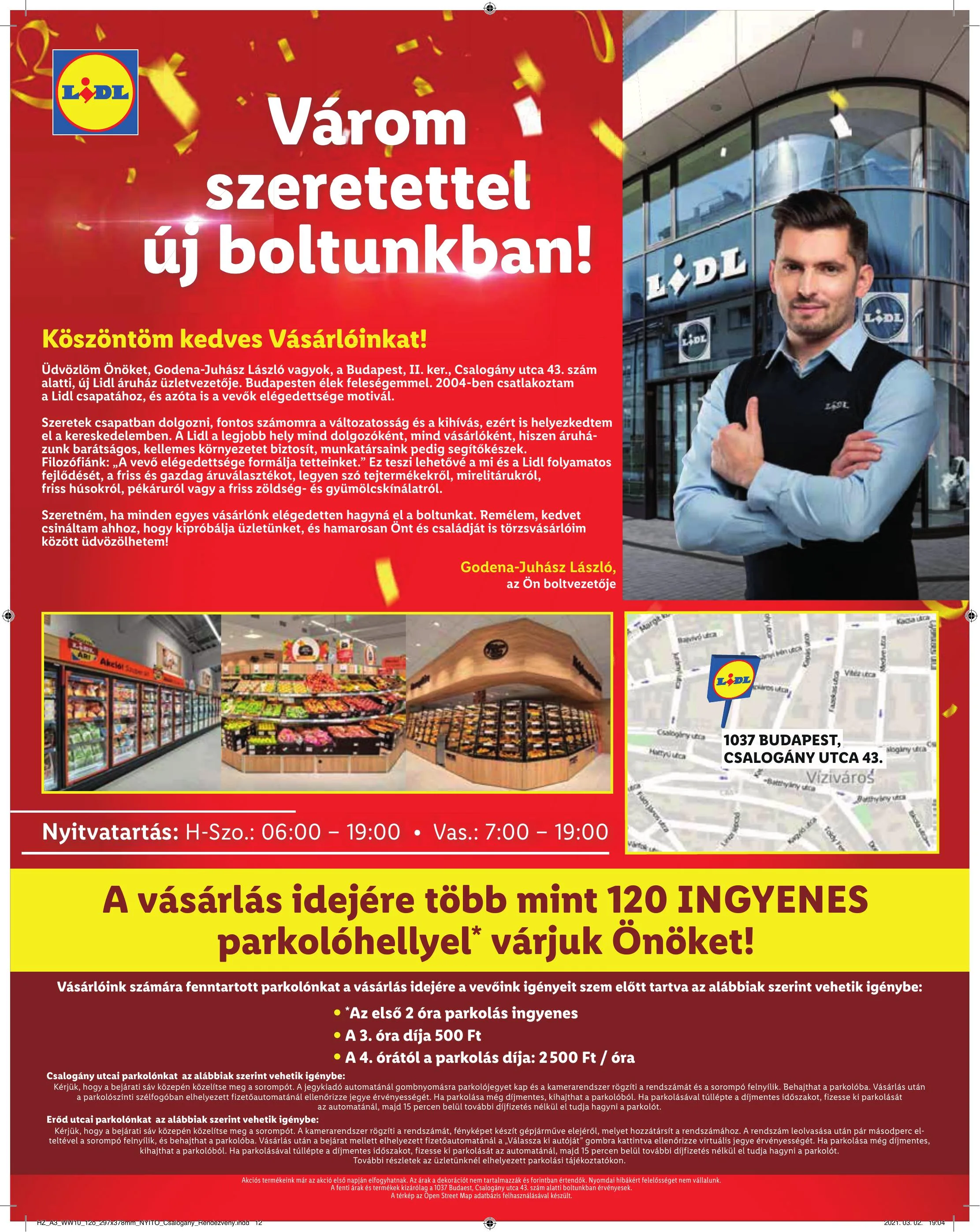 Lidl akciós újság Bp Ii Ker 03.11–03.14 – 12. oldal
