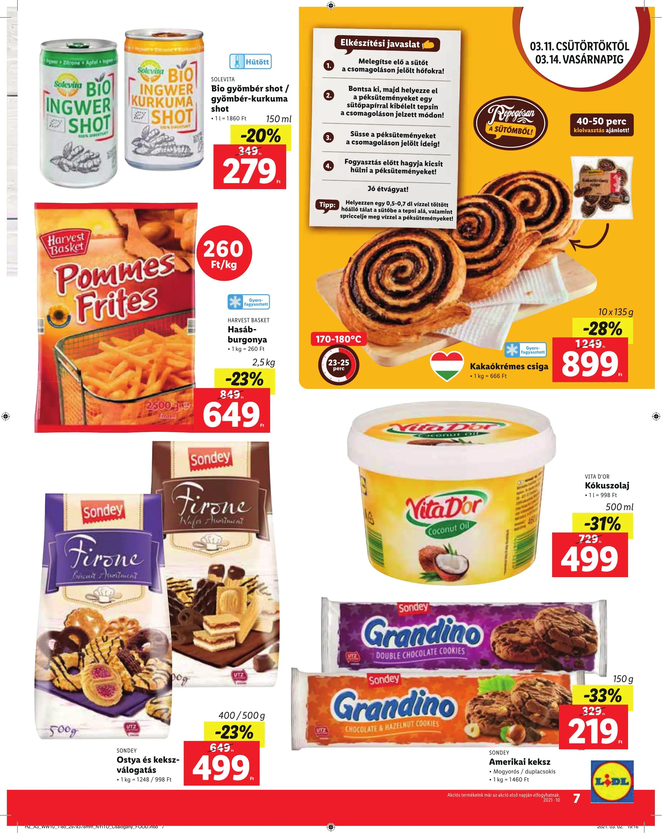 Lidl akciós újság Bp Ii Ker 03.11–03.14 – 7. oldal