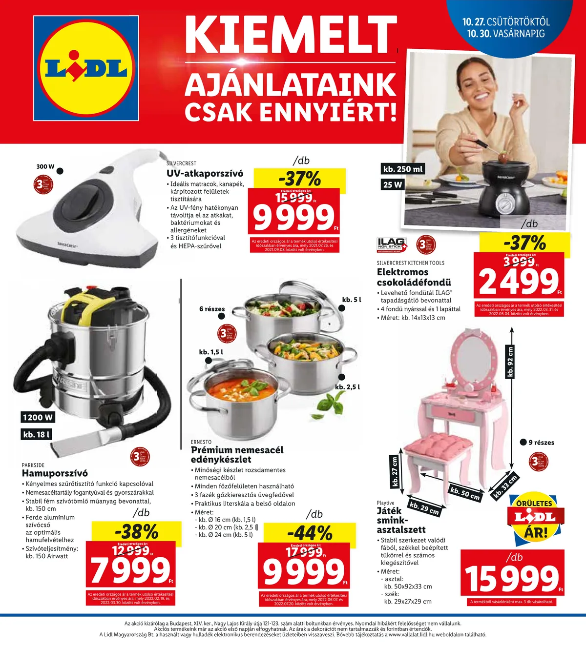 Lidl akciós újság Bp nagy lajos 10.27–11.30 – 4. oldal