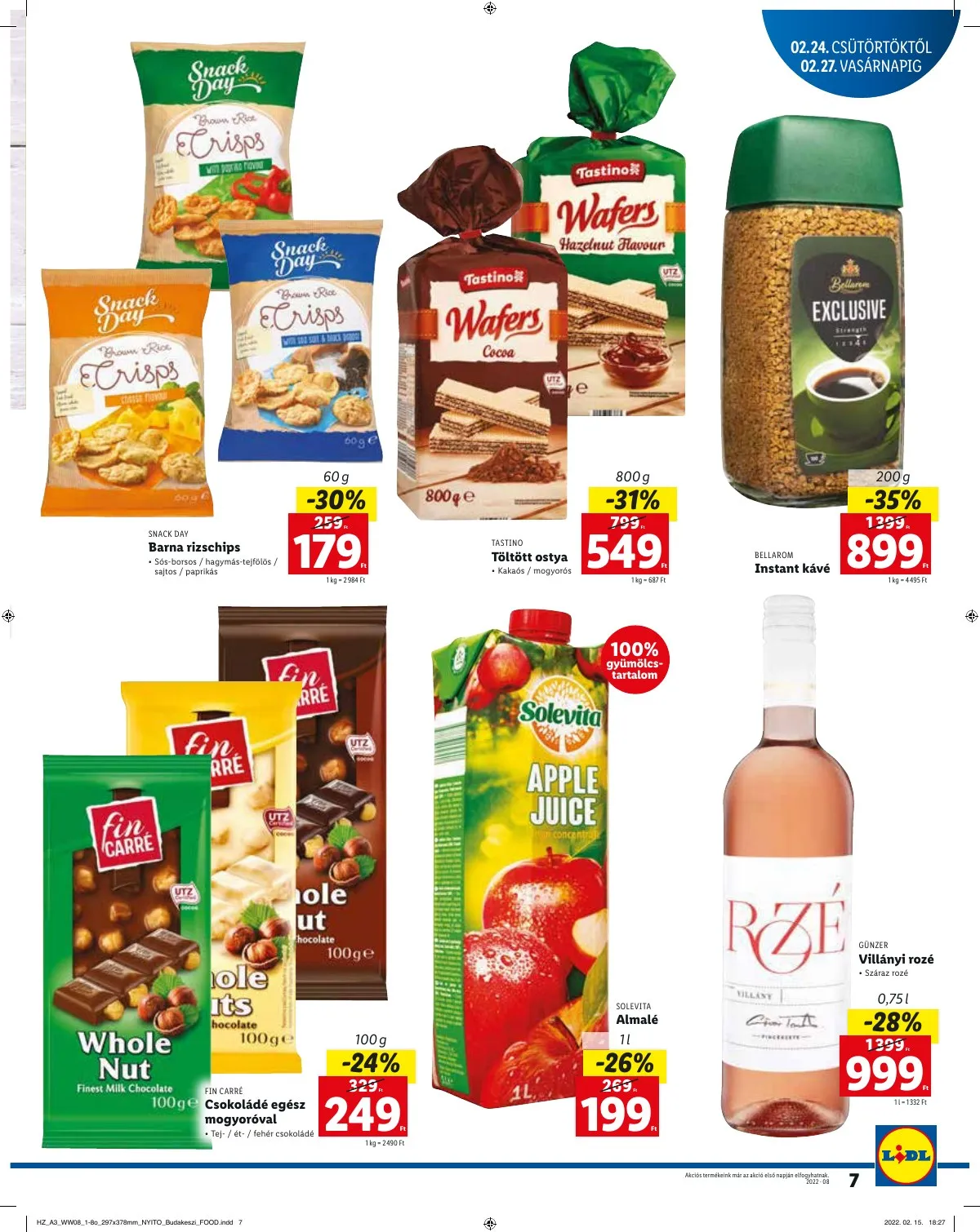 Lidl akciós újság Budakeszi 02.24–02.27 – 7. oldal