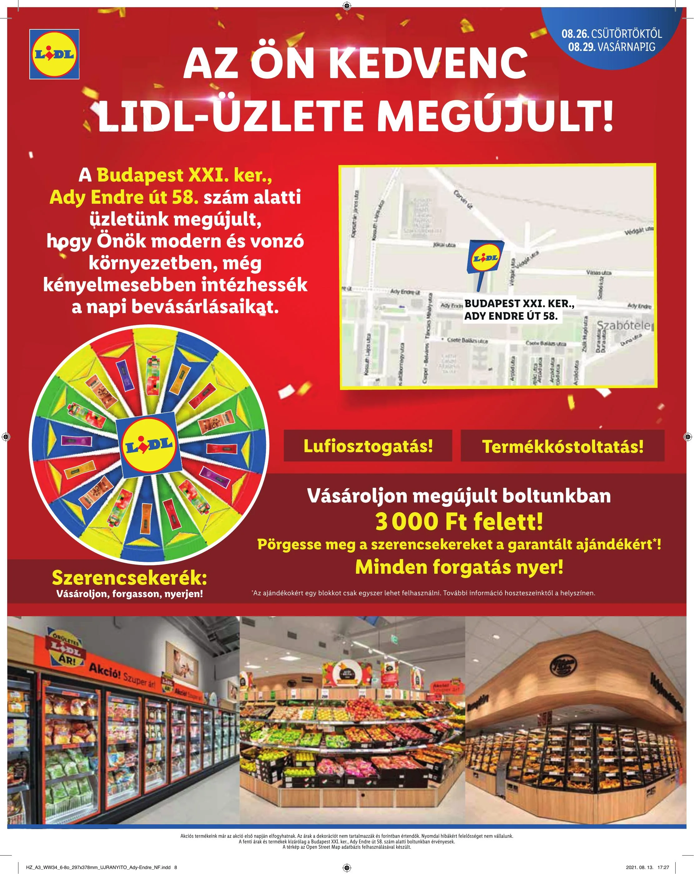 Lidl akciós újság Csepel 08.26–08.29 – 8. oldal