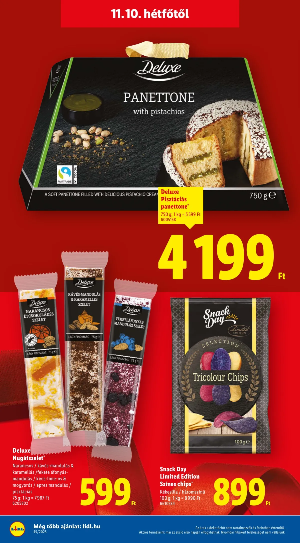 Lidl akciós újság Deluxe 11.10–11.10 – 10. oldal