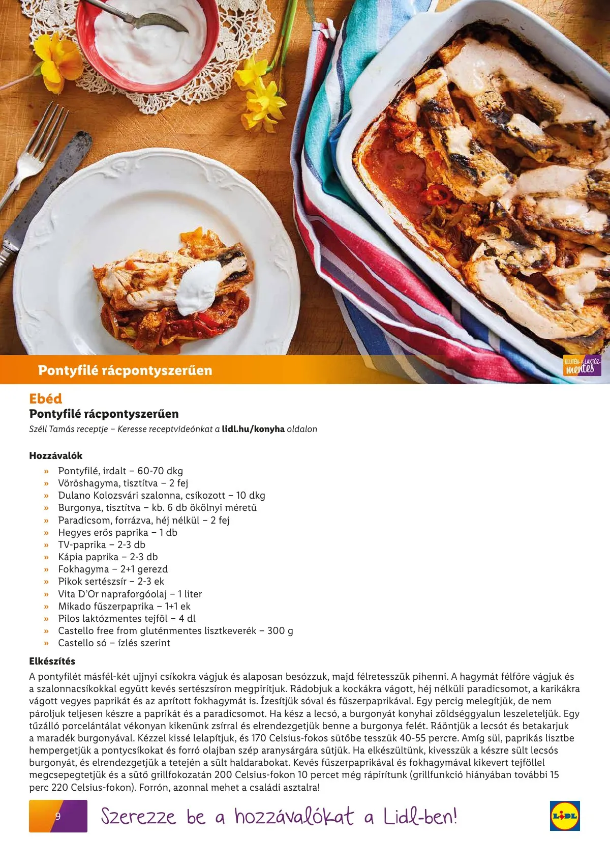 Lidl akciós újság Egeszsegtudatos taplalkozas Gluten laktozmentes 03.01–03.31 – 10. oldal