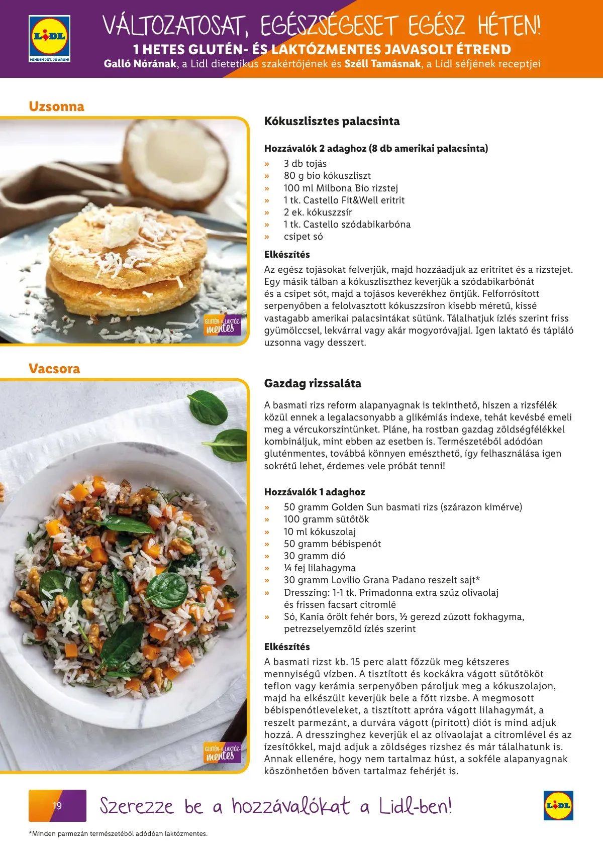 Lidl akciós újság Egeszsegtudatos taplalkozas Gluten laktozmentes 03.01–03.31 – 20. oldal