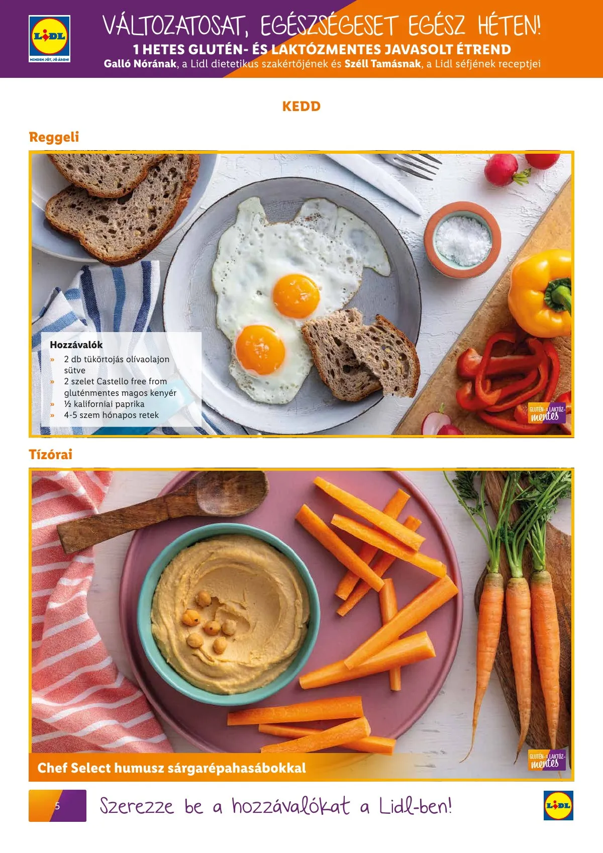 Lidl akciós újság Egeszsegtudatos taplalkozas Gluten laktozmentes 03.01–03.31 – 6. oldal