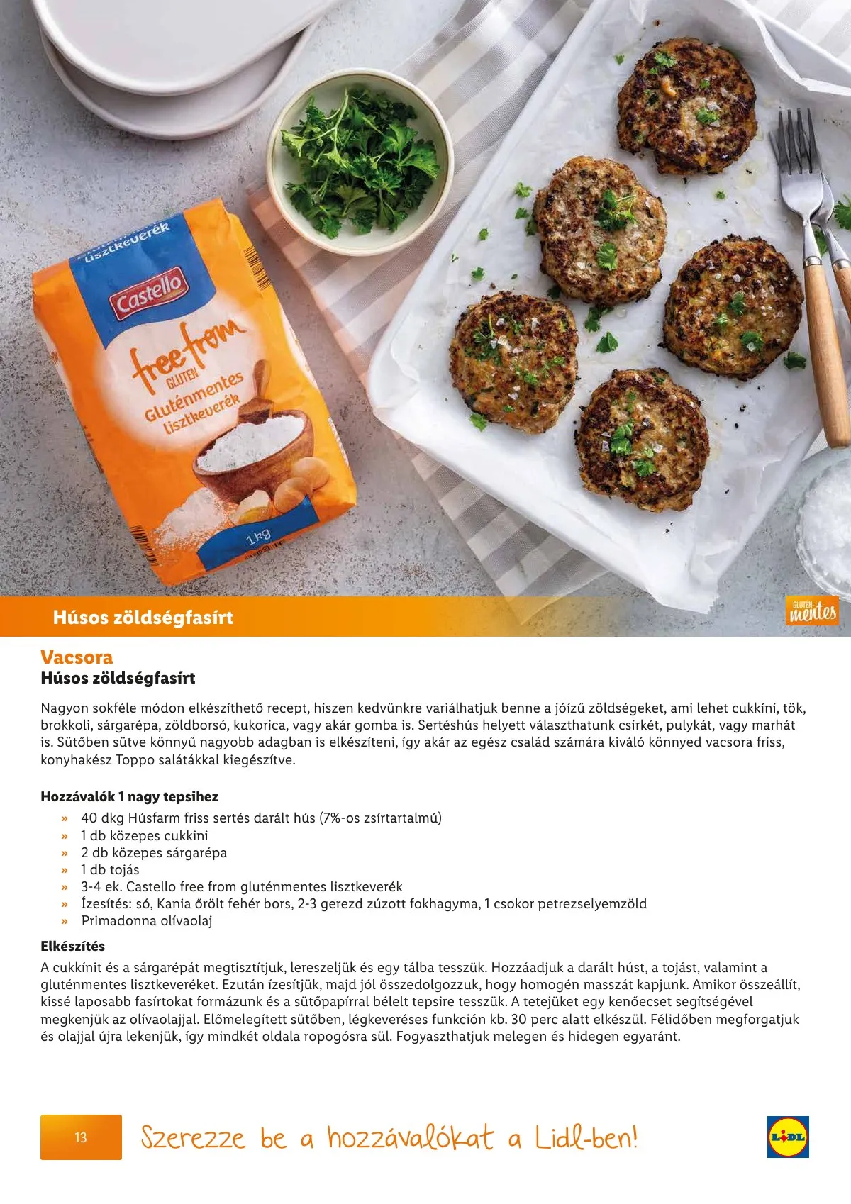 Lidl akciós újság Egeszsegtudatos taplalkozas Gluten laktozmentes 04.01–04.30 – 14. oldal