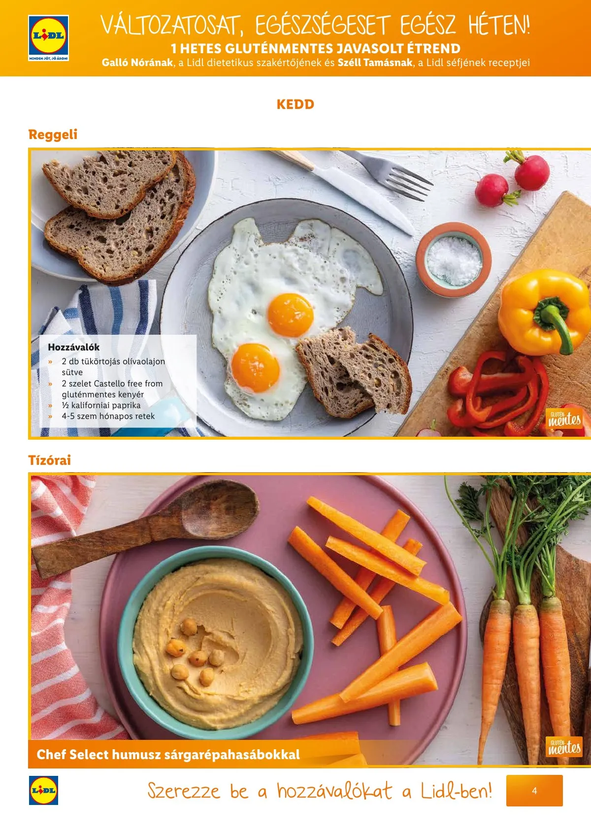 Lidl akciós újság Egeszsegtudatos taplalkozas Gluten laktozmentes 04.01–04.30 – 5. oldal
