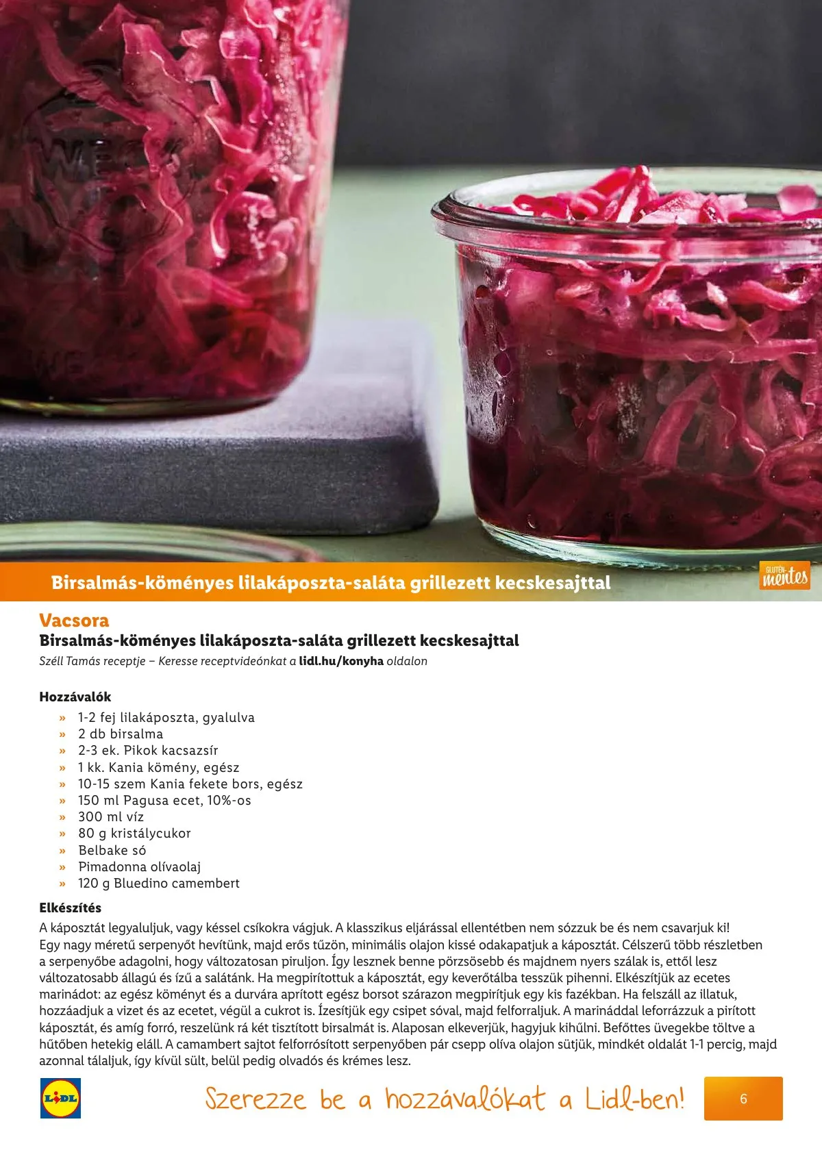 Lidl akciós újság Egeszsegtudatos taplalkozas Gluten laktozmentes 04.01–04.30 – 7. oldal