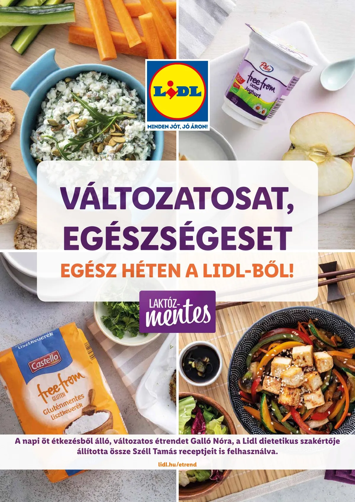 Lidl akciós újság Egeszsegtudatos taplalkozas Gluten laktozmentes 05.01–05.30