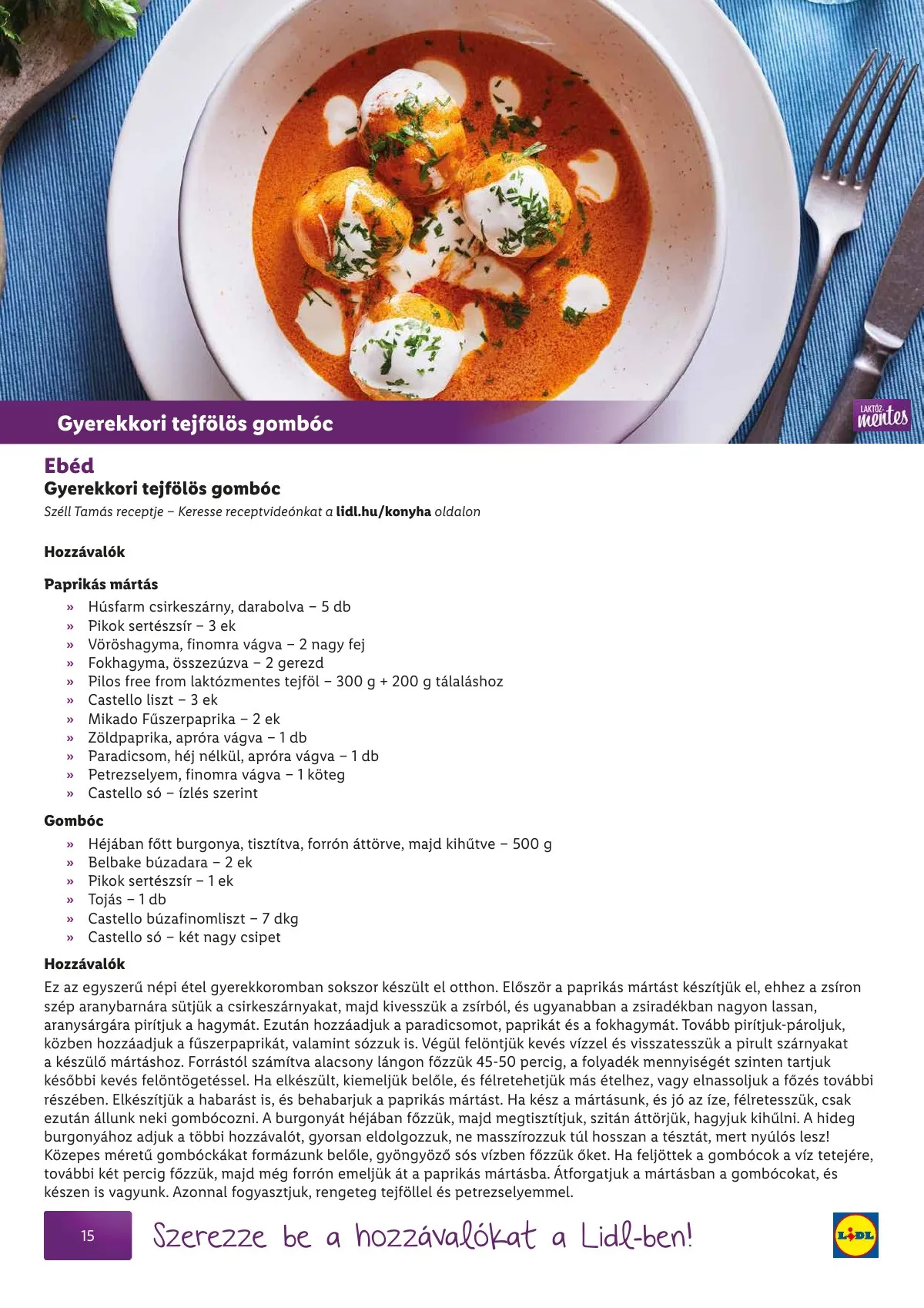 Lidl akciós újság Egeszsegtudatos taplalkozas Gluten laktozmentes 05.01–05.30 – 16. oldal