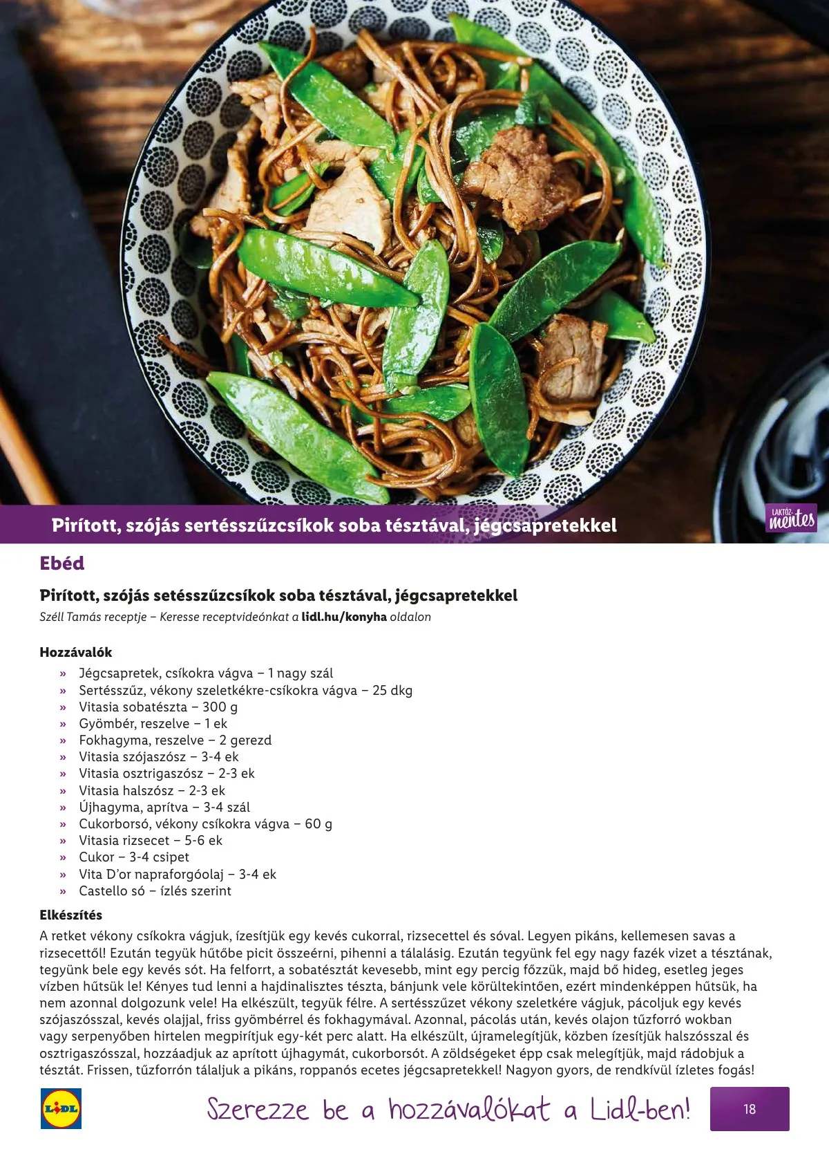Lidl akciós újság Egeszsegtudatos taplalkozas Gluten laktozmentes 05.01–05.30 – 19. oldal