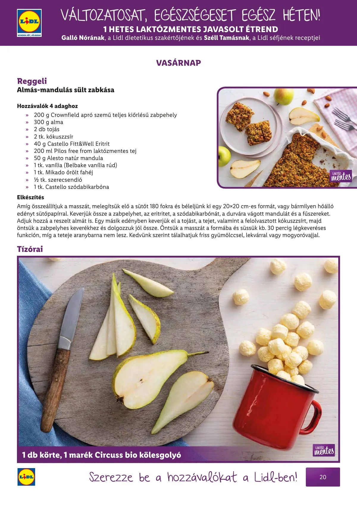 Lidl akciós újság Egeszsegtudatos taplalkozas Gluten laktozmentes 05.01–05.30 – 21. oldal