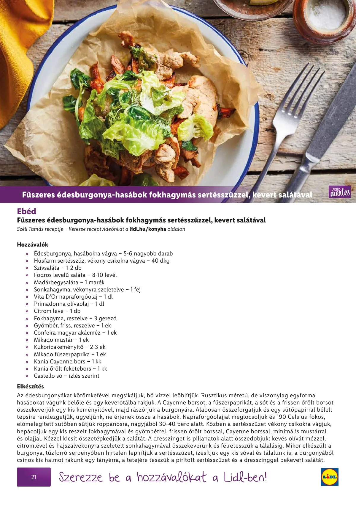 Lidl akciós újság Egeszsegtudatos taplalkozas Gluten laktozmentes 05.01–05.30 – 22. oldal