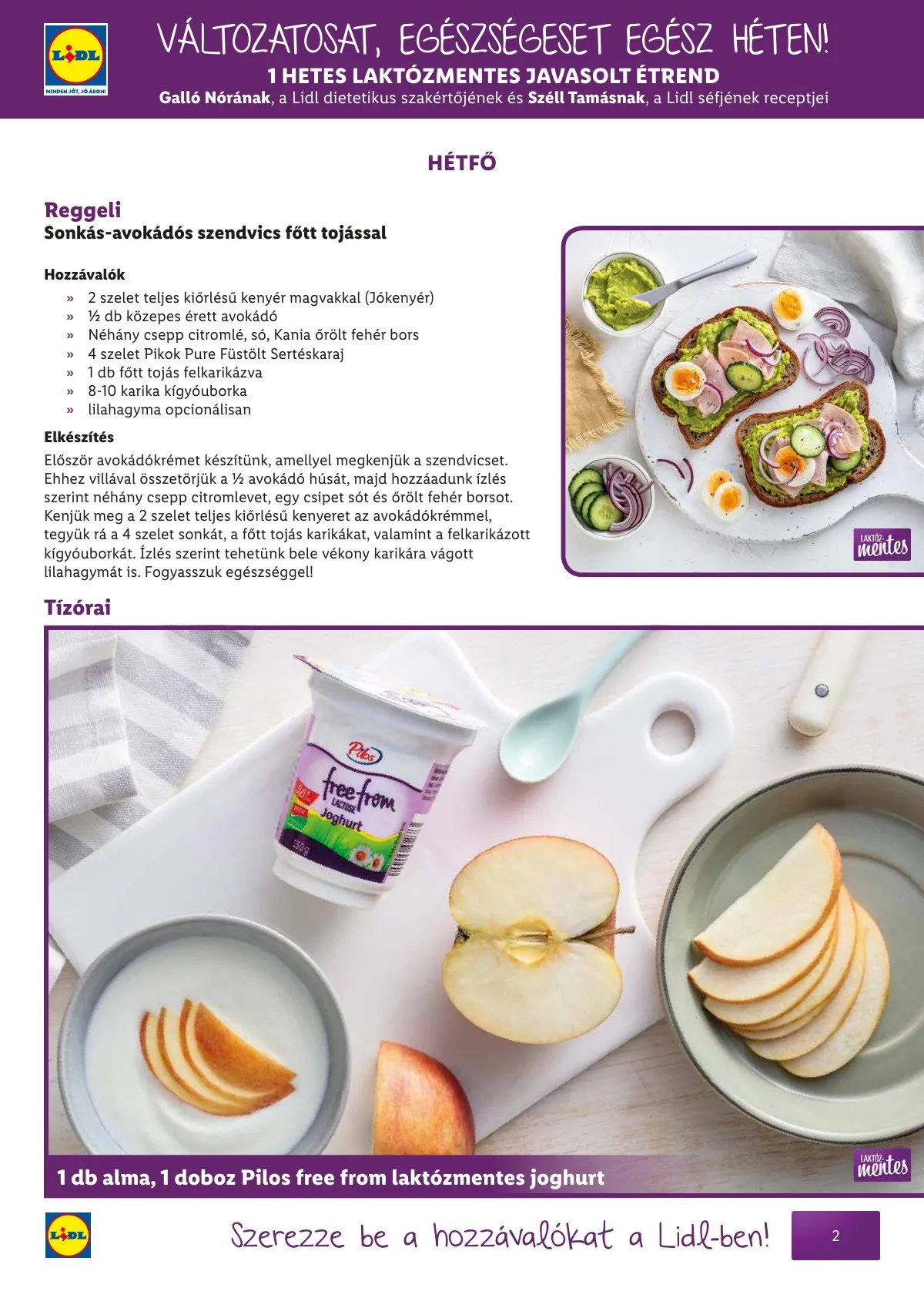 Lidl akciós újság Egeszsegtudatos taplalkozas Gluten laktozmentes 05.01–05.30 – 3. oldal