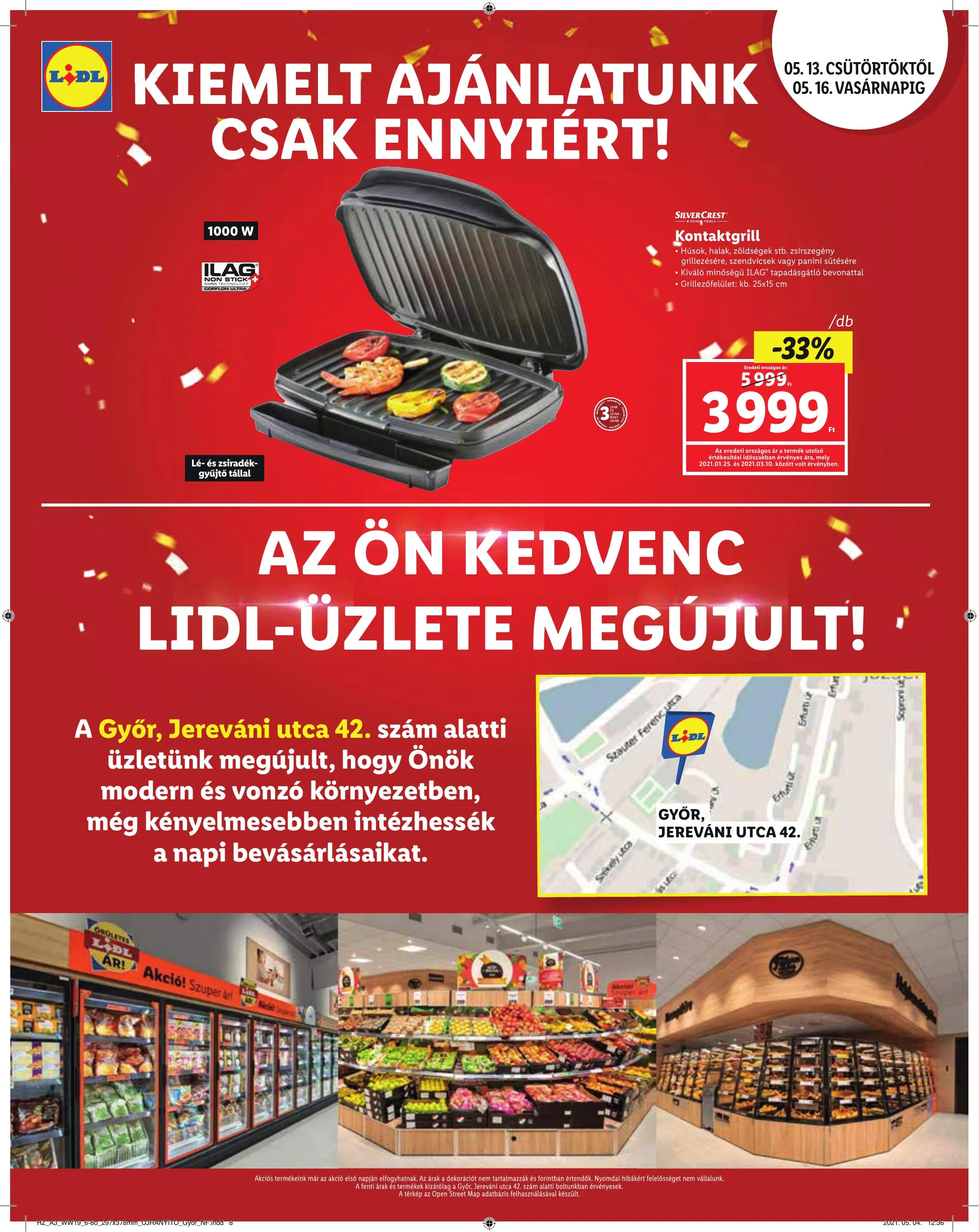 Lidl akciós újság Győr 05.13–05.16 – 8. oldal