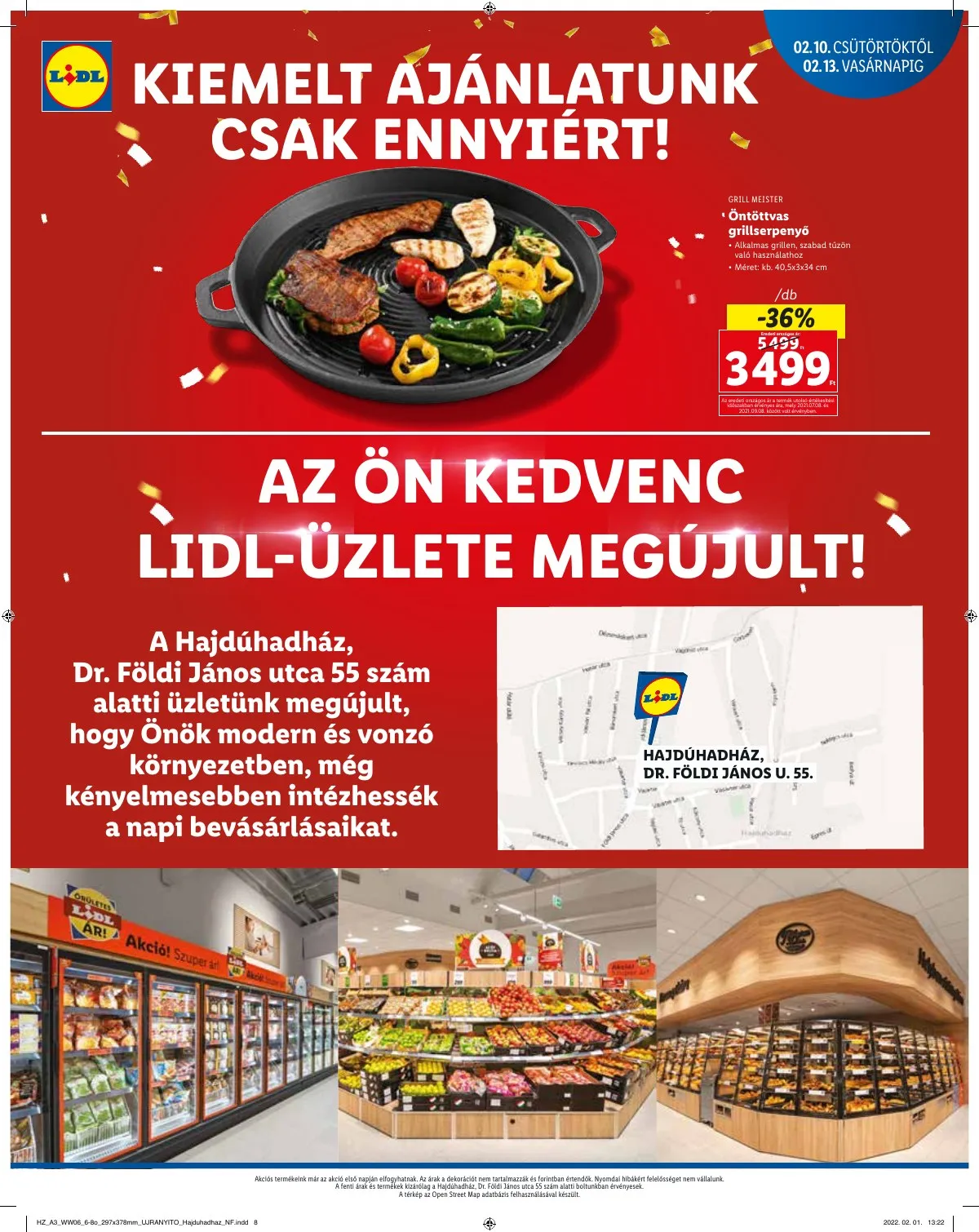 Lidl akciós újság Hajduhadhaz 02.10–02.13 – 8. oldal
