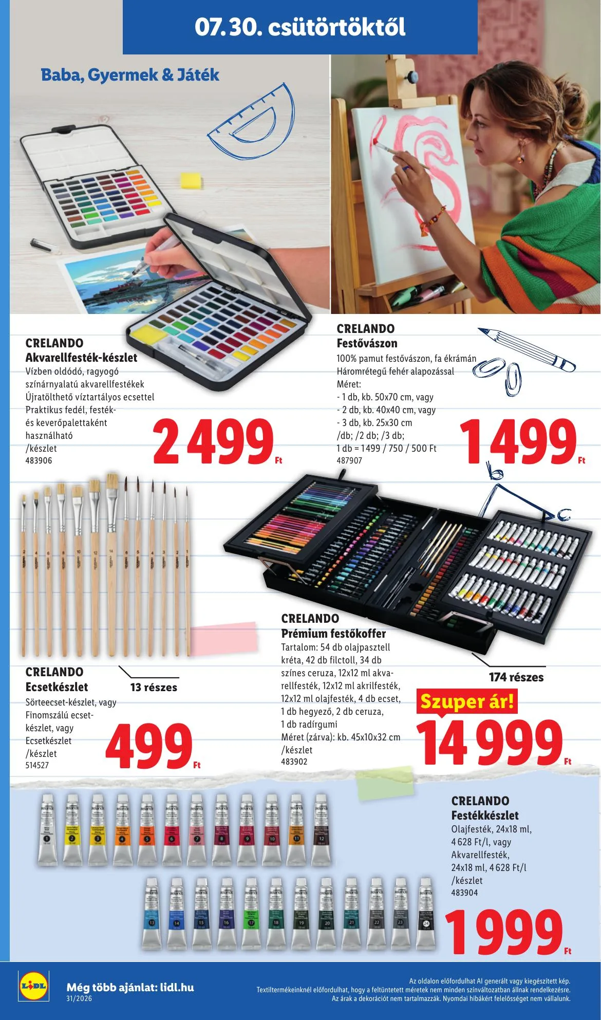 Lidl akciós újság Iskolakezdés 07.30–07.30 – 12. oldal