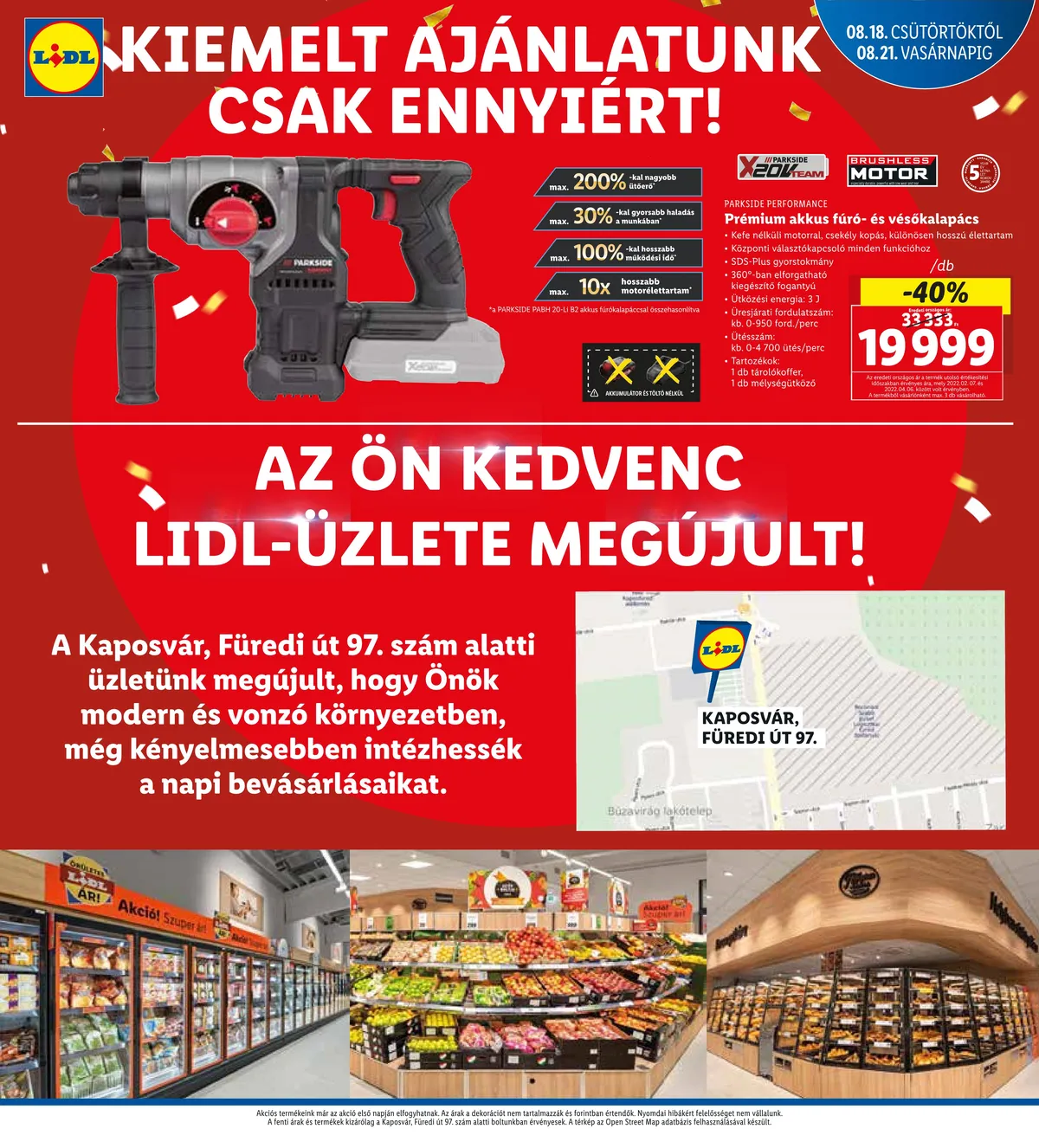 Lidl akciós újság Kaposvar 08.18–08.21 – 8. oldal