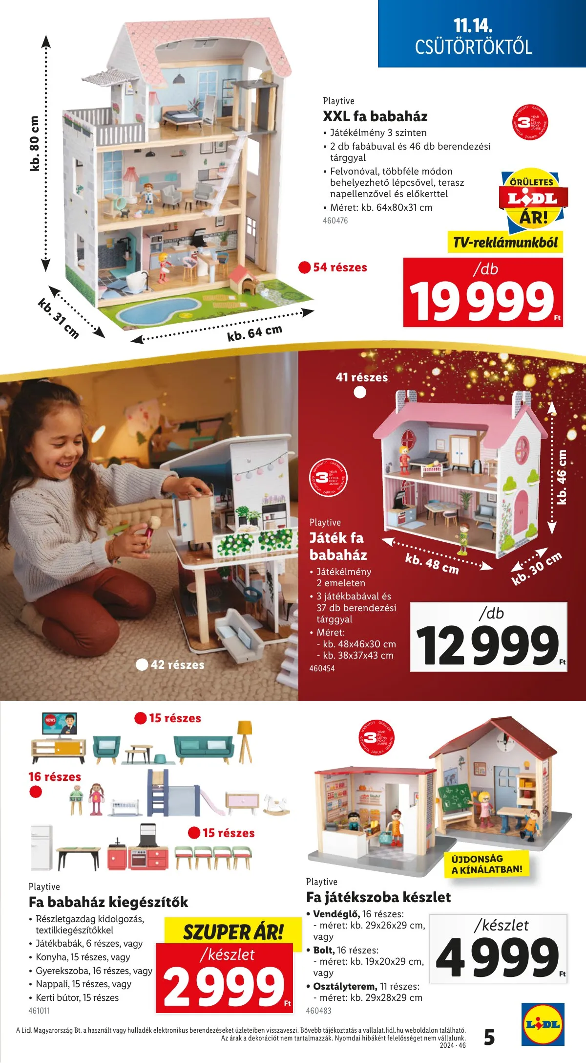 Lidl akciós újság Karácsonyi játékok 11.14–11.14 – 5. oldal