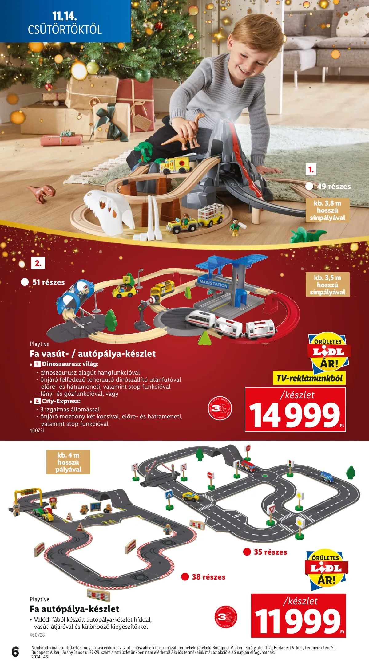 Lidl akciós újság Karácsonyi játékok 11.14–11.14 – 6. oldal