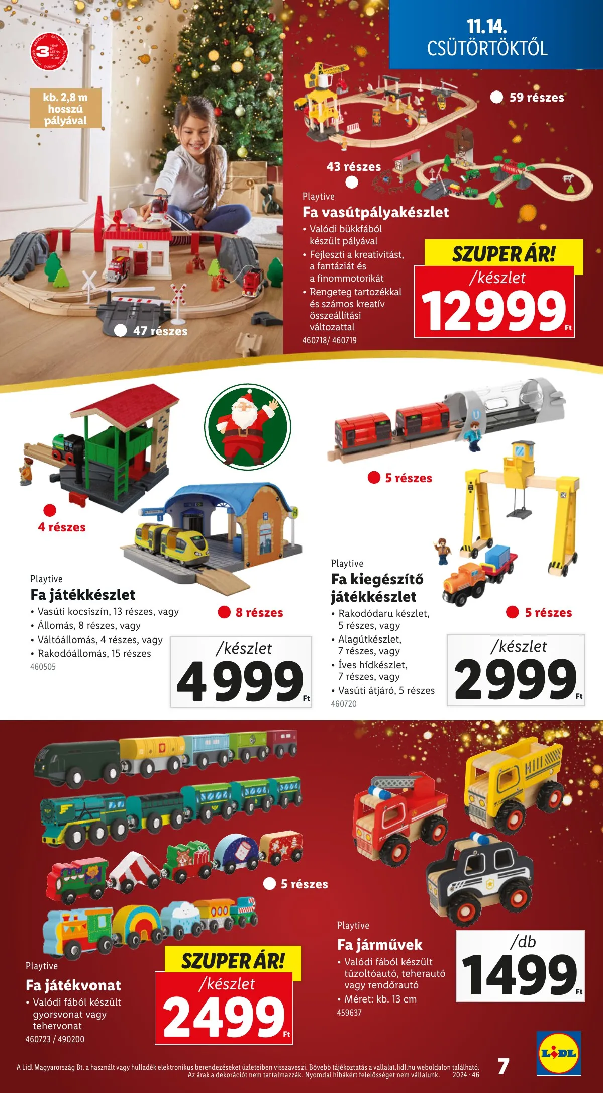 Lidl akciós újság Karácsonyi játékok 11.14–11.14 – 7. oldal