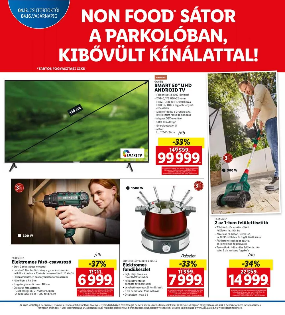 Lidl akciós újság Kecskemét 04.13–04.16 – 5. oldal