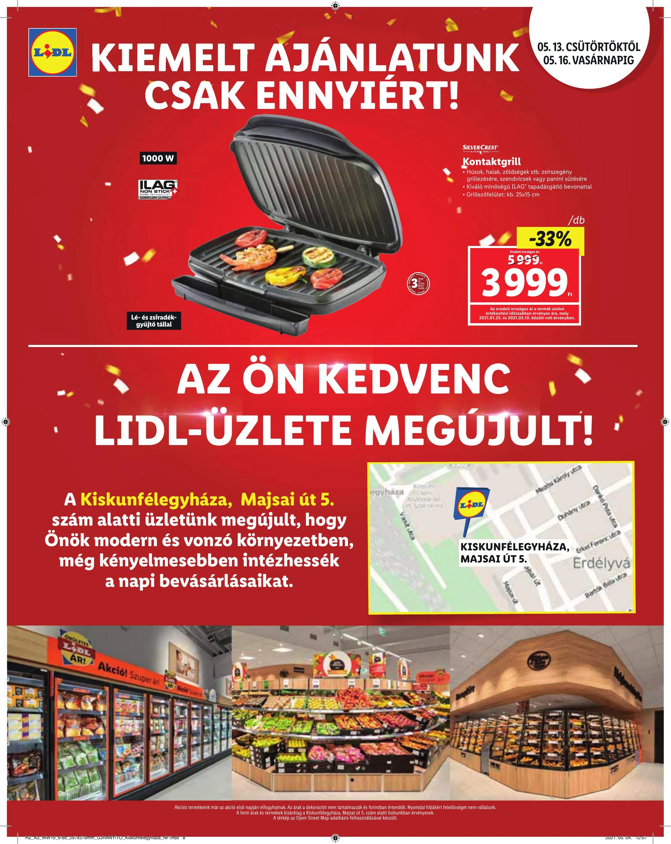 Lidl akciós újság Kiskunfelegyhaza 05.13–05.16 – 8. oldal
