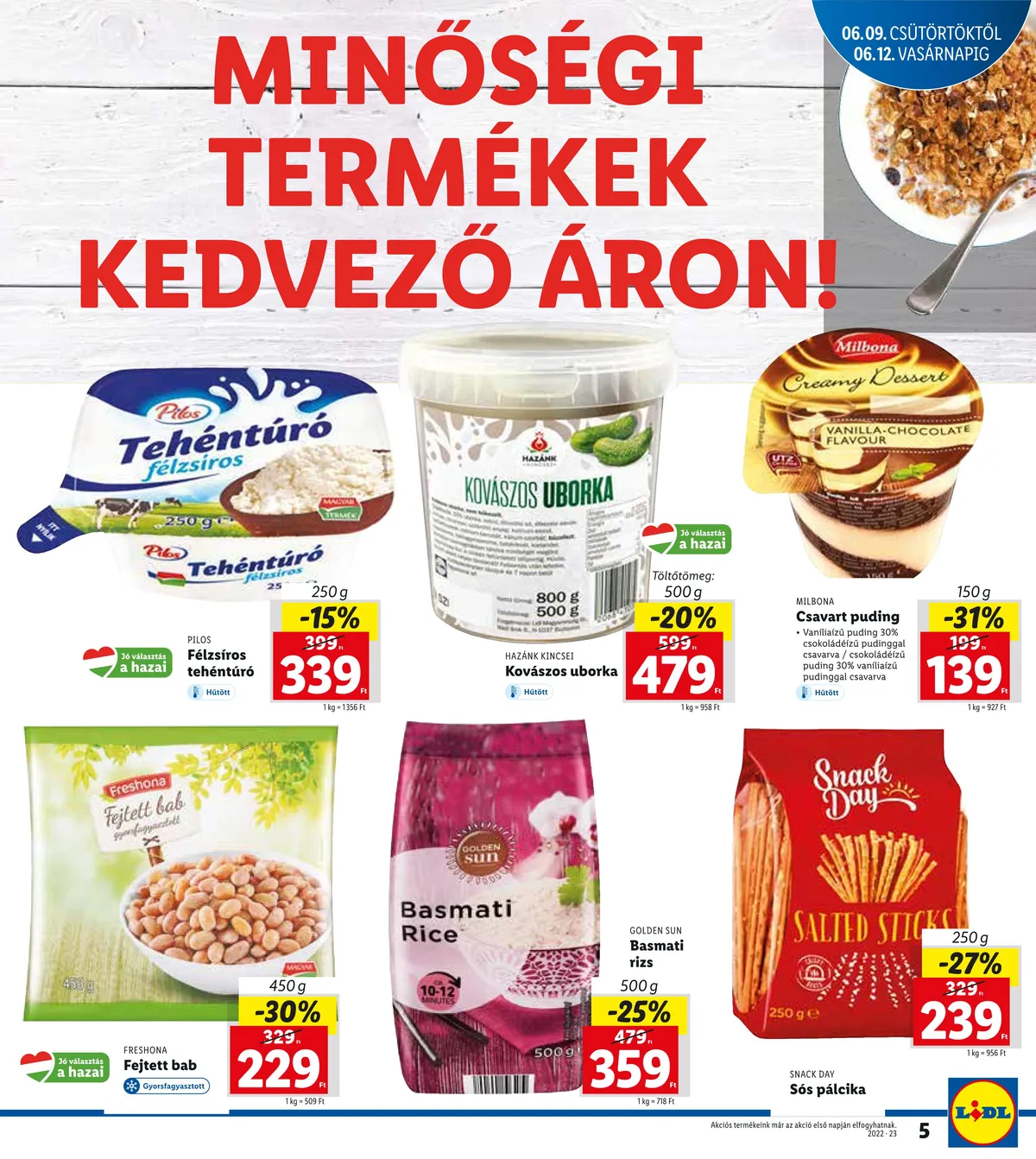 Lidl akciós újság Kiskunhalas 06.09–06.12 – 5. oldal