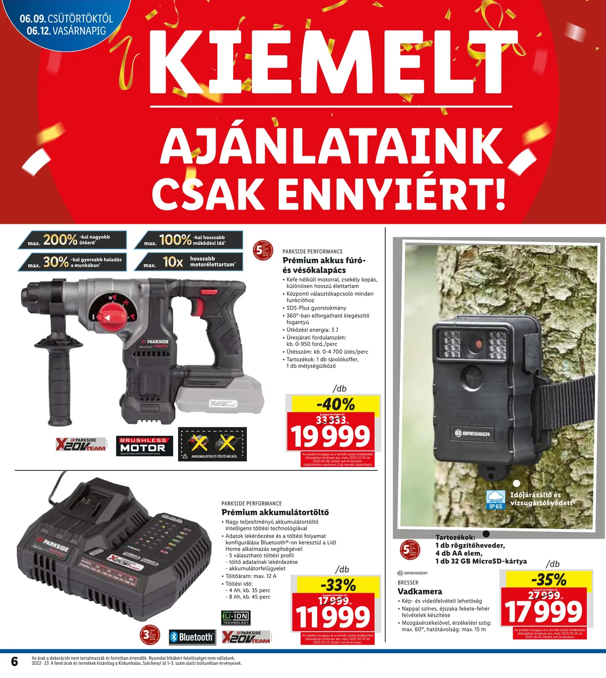 Lidl akciós újság Kiskunhalas 06.09–06.12 – 6. oldal