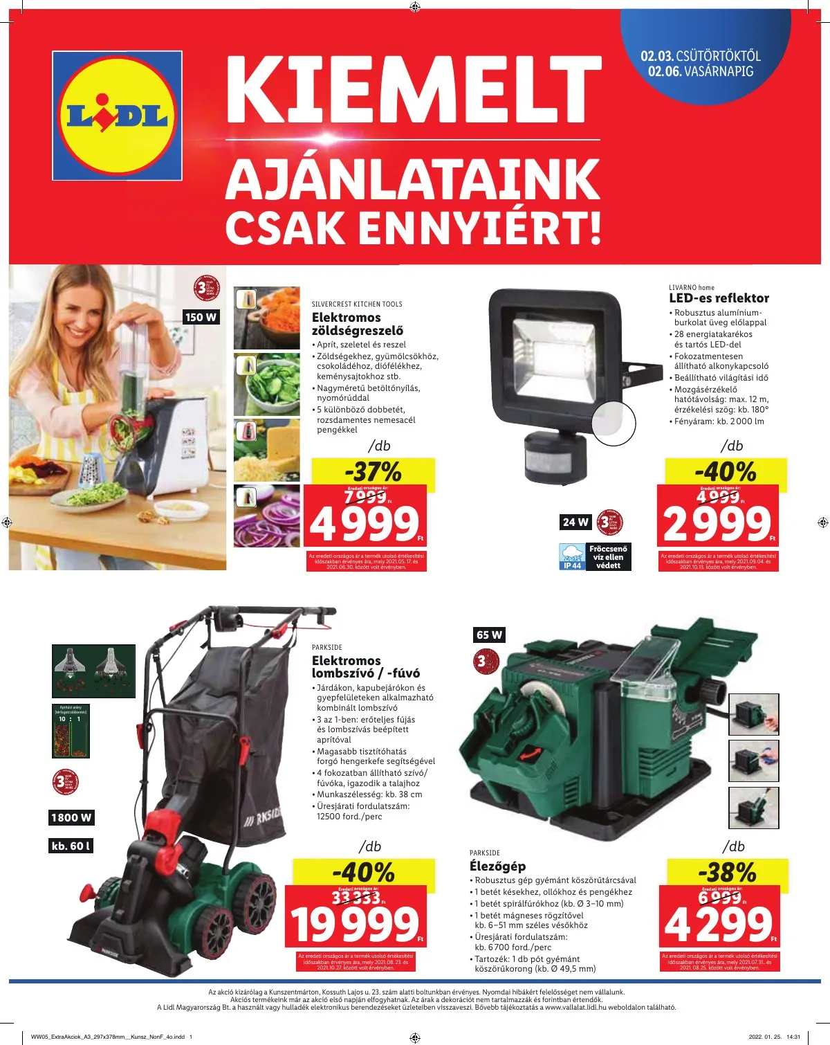 Lidl akciós újság Kunszentmarton 02.03–02.06 – 4. oldal