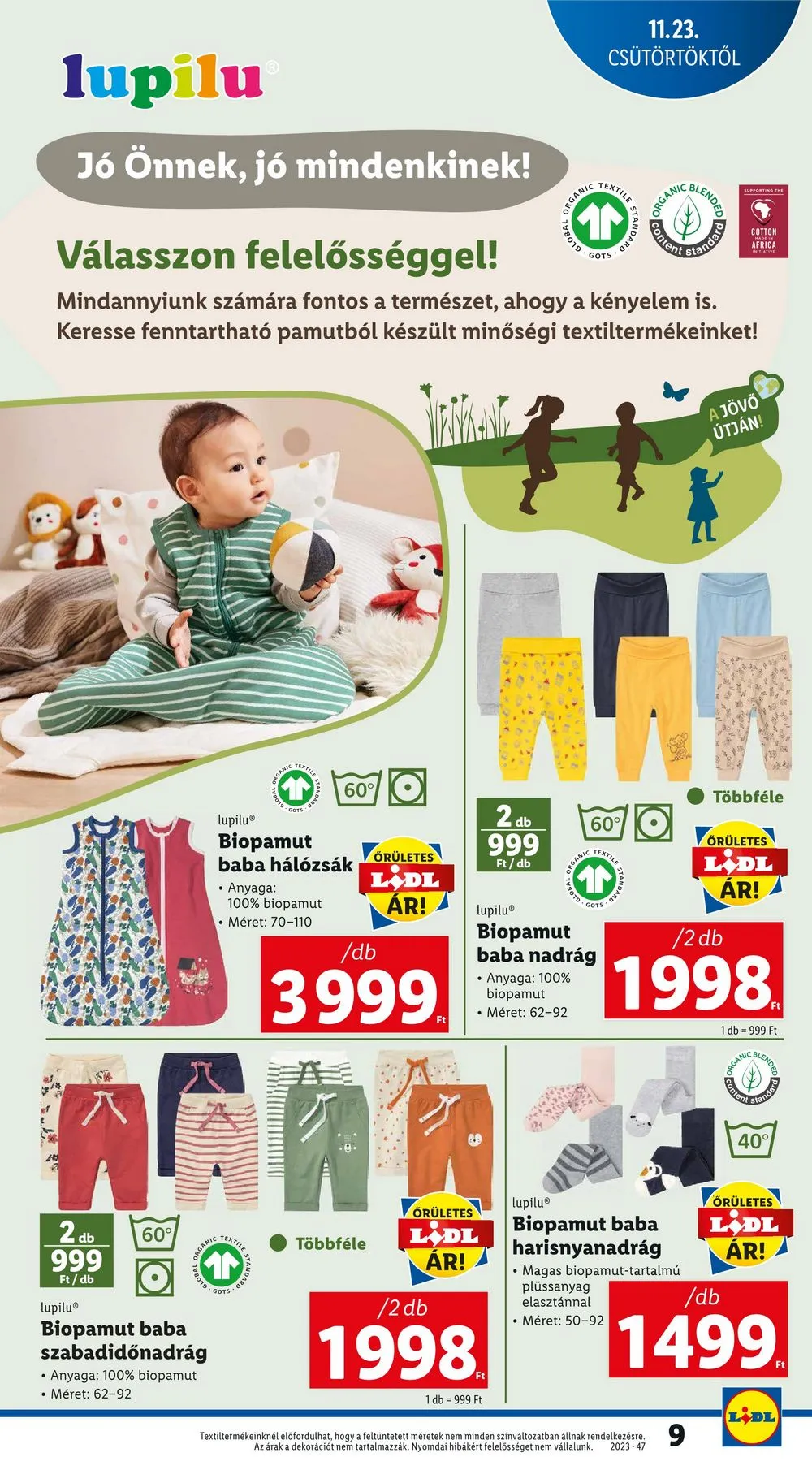 Lidl akciós újság Nonfood 11.23–11.23 – 9. oldal