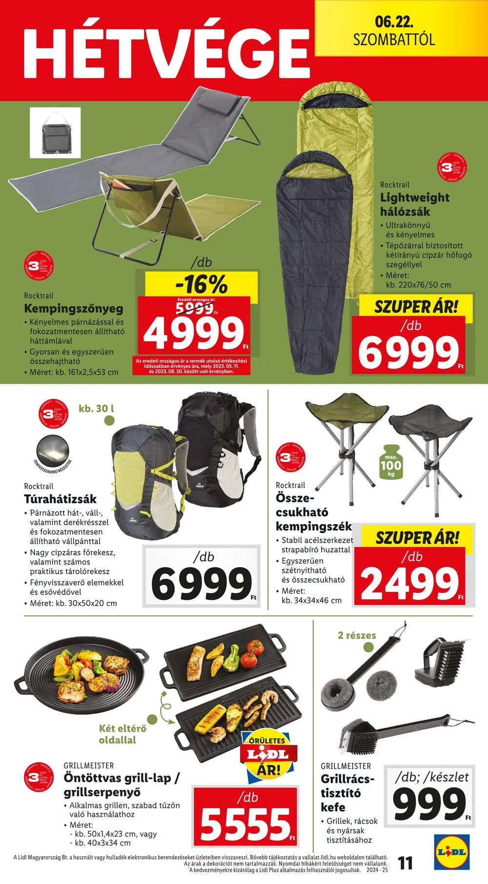 Lidl akciós újság Nonfood 06.20–06.20 – 11. oldal