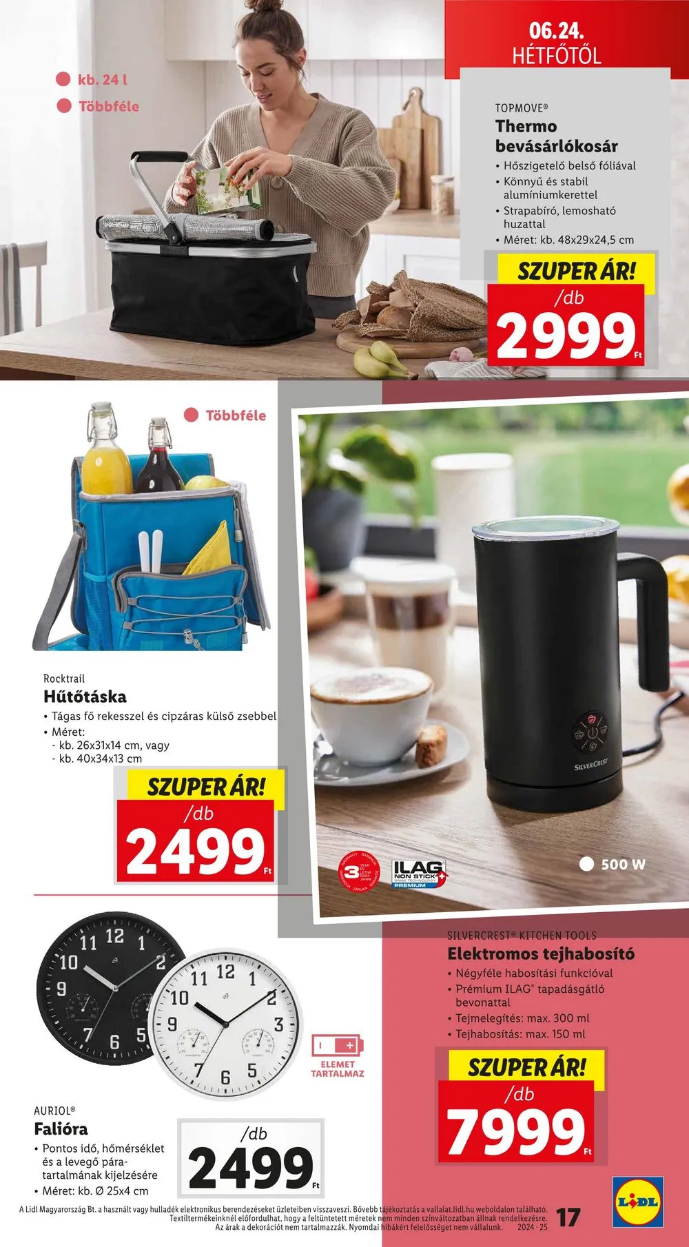 Lidl akciós újság Nonfood 06.20–06.20 – 17. oldal